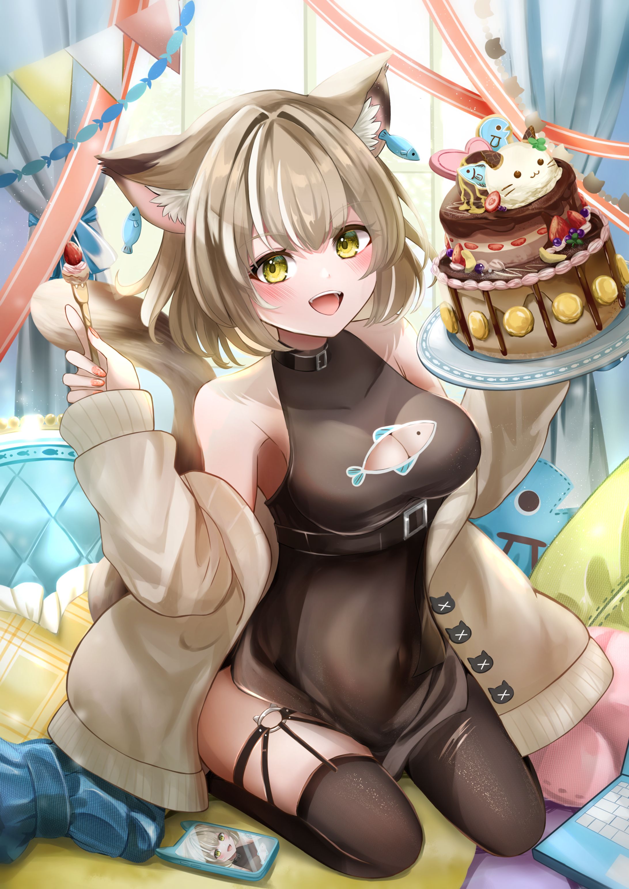 ご依頼絵|Vtuber 寝恋しらす様-1