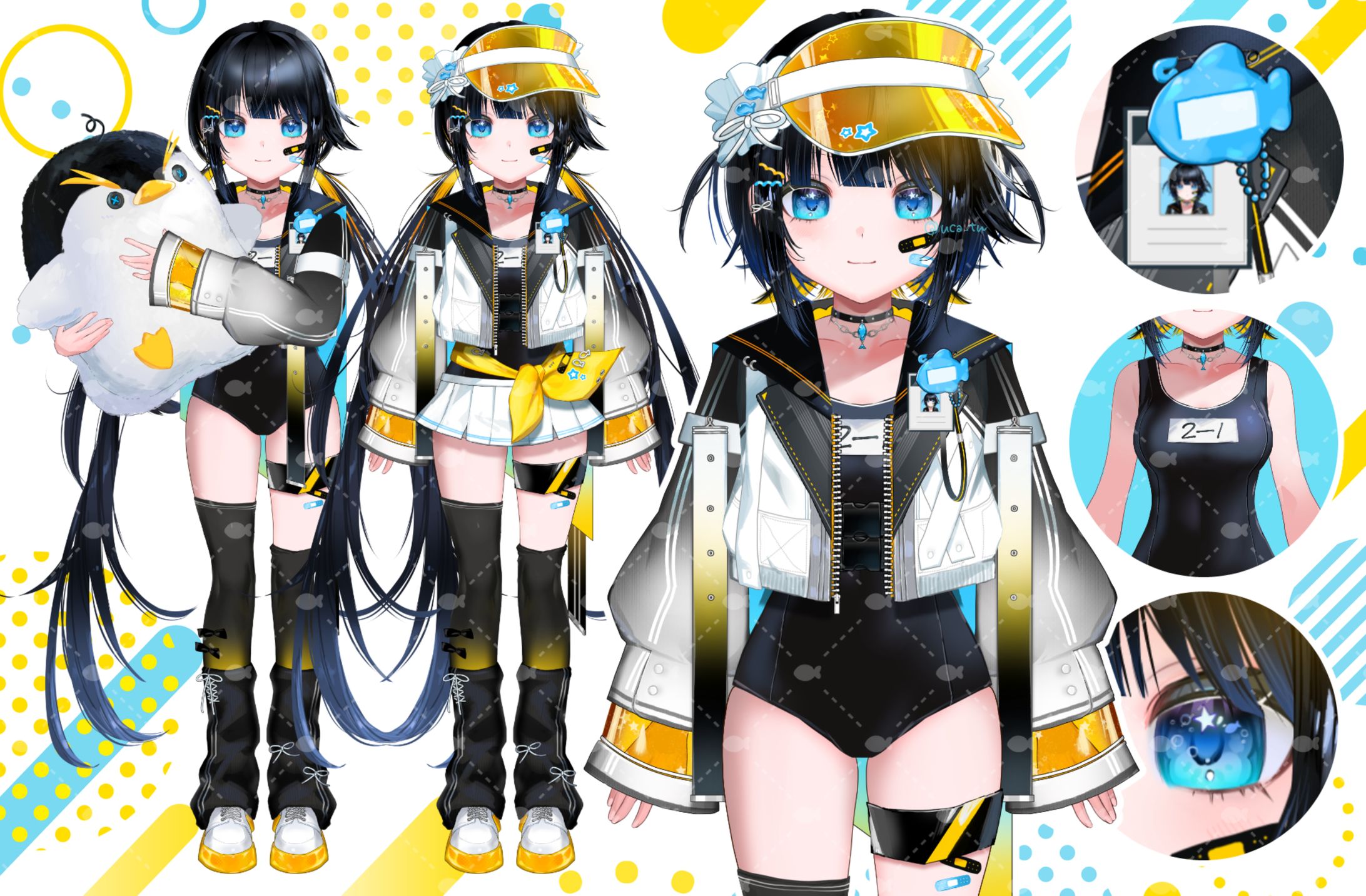 制作中🐧魂募集Live2Dモデル-1