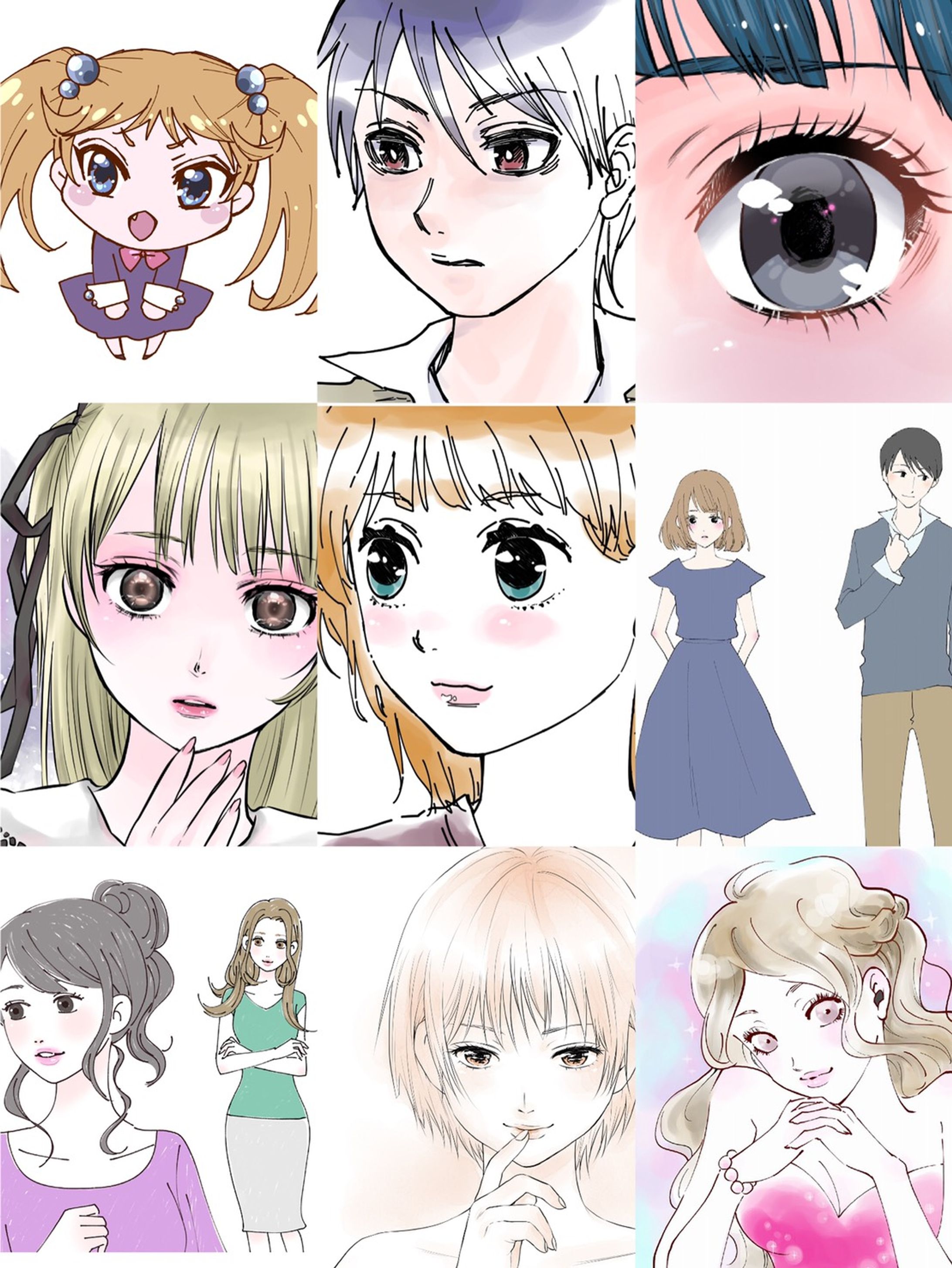 サンプルイラスト詰め合わせ3-1