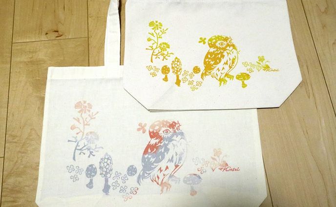 owlforest トートバッグ