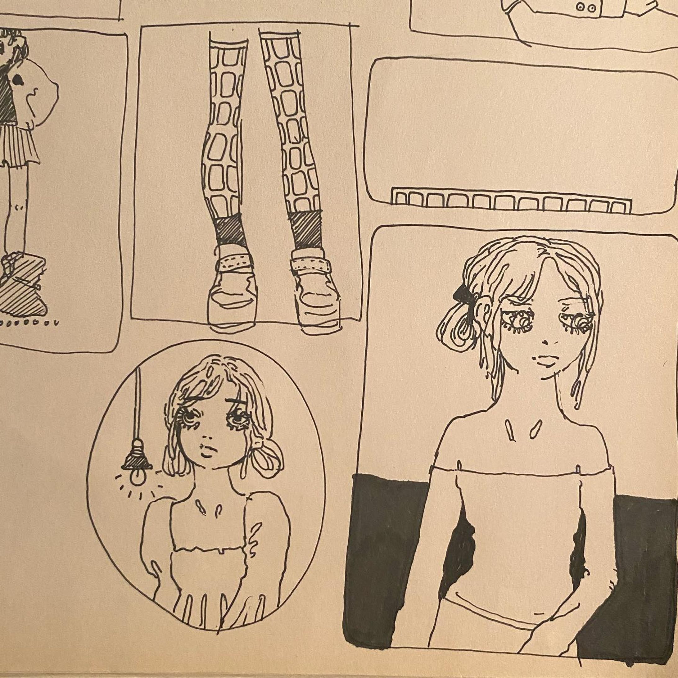 #illustration #illustrator #art #fashion #ファッション #キャラクターデザイン #characterdesign #イラスト #イラストレーター #streetart #宇宙人 #エイリアン #alien #graffiti #ストリートアート-1