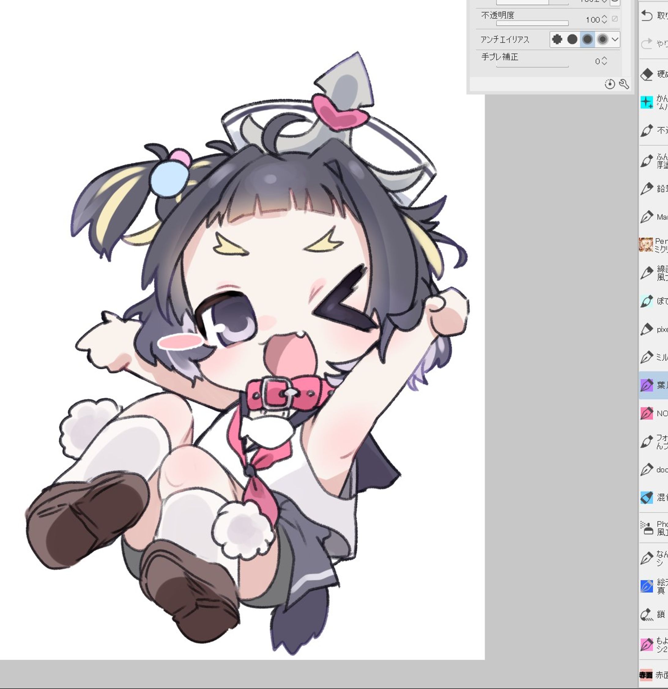 SDイラスト Skeb-1