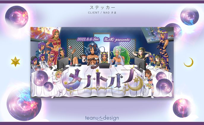 modeling、ステッカー