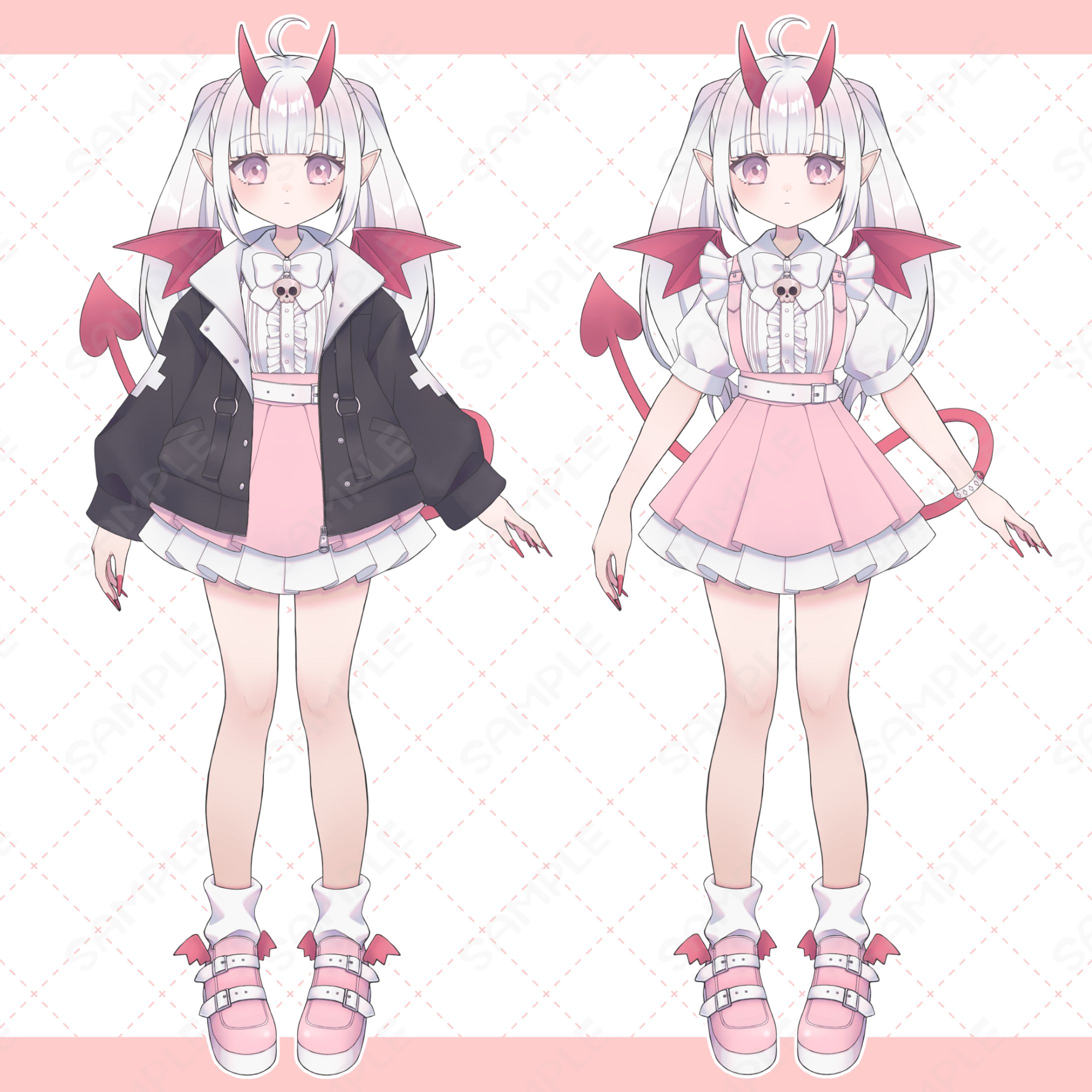 【Live2D Illustration】販売モデル-1