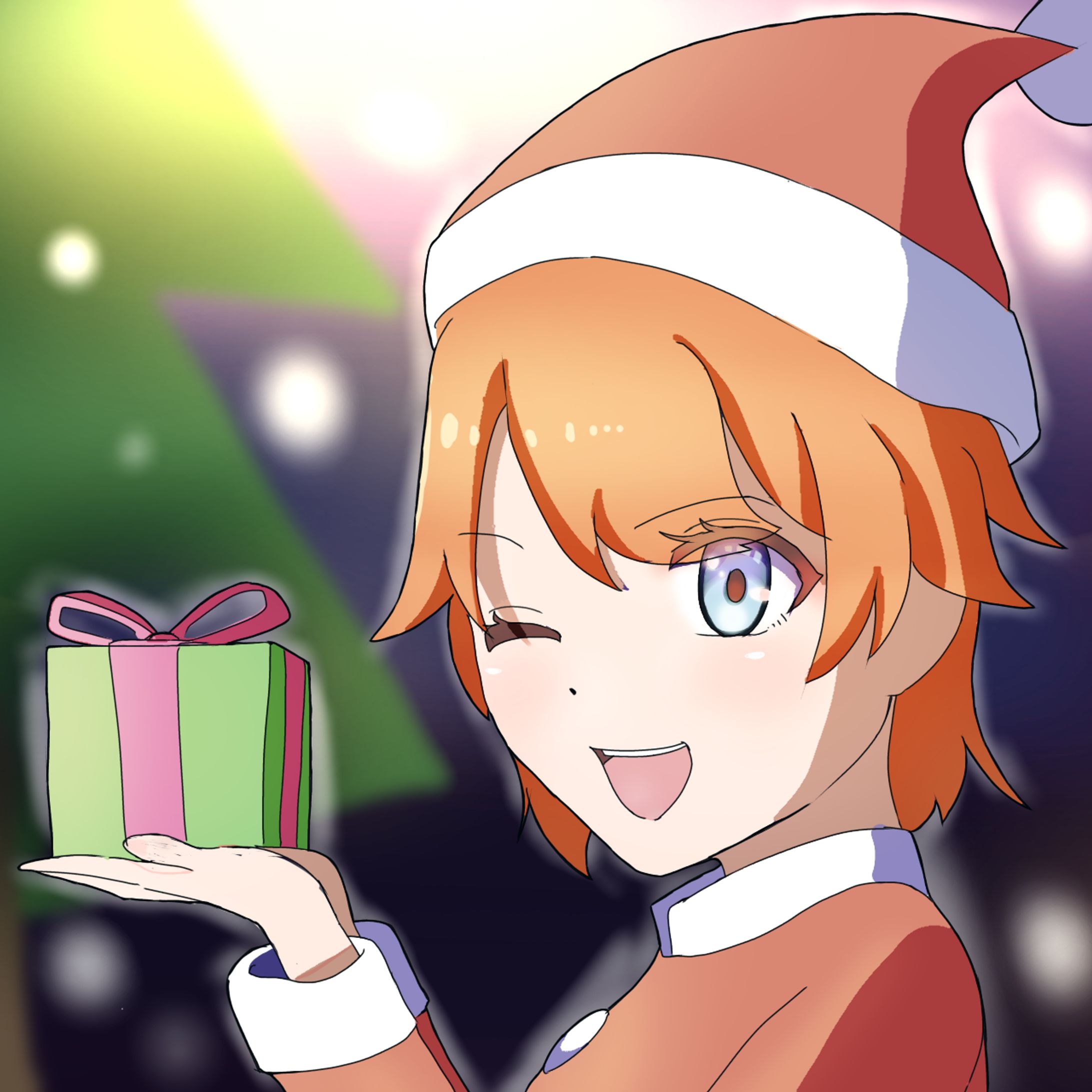 【ご依頼】ののはら花楓様サムネイル用クリスマスイラスト-1