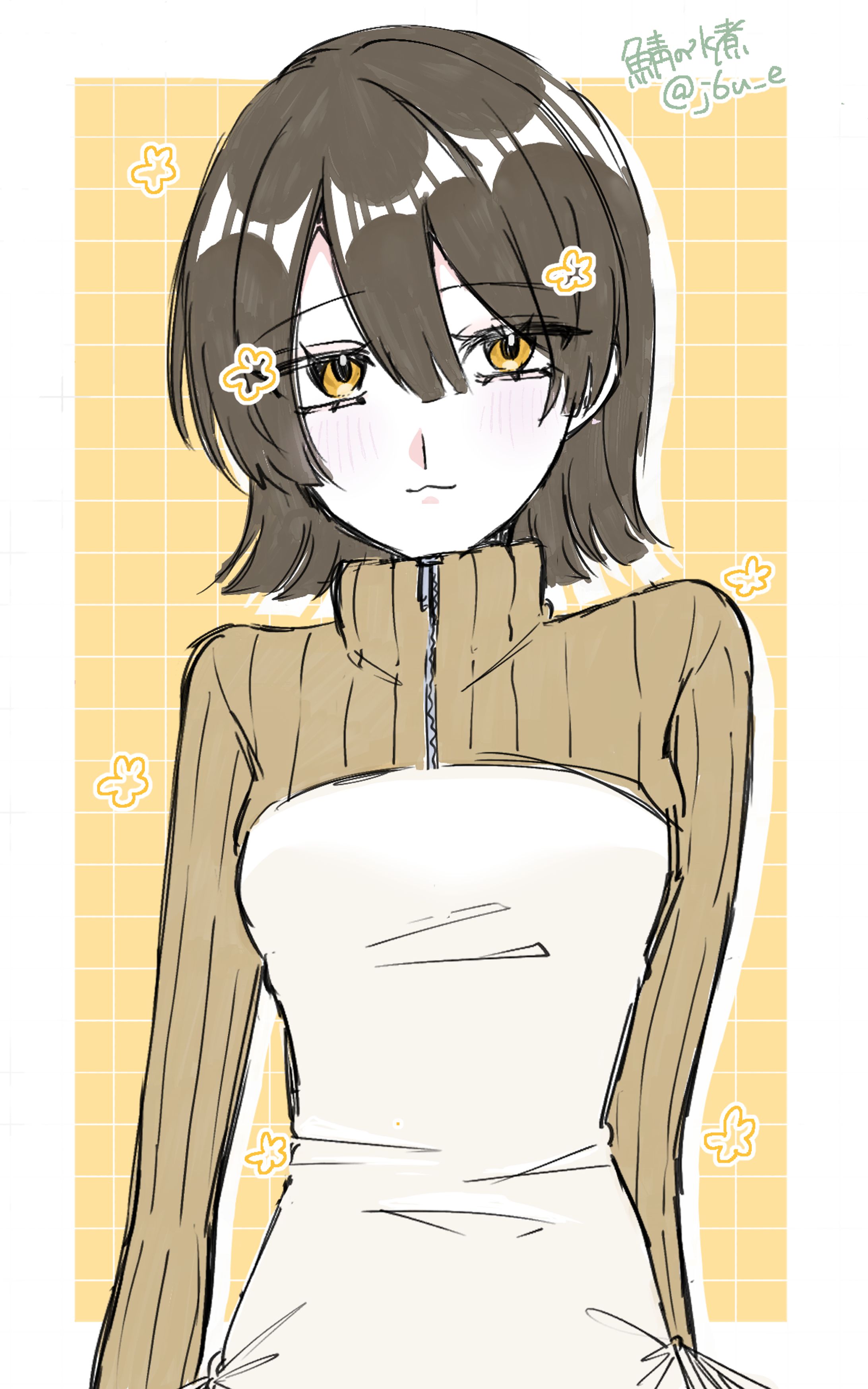 簡易イラスト 女性-1