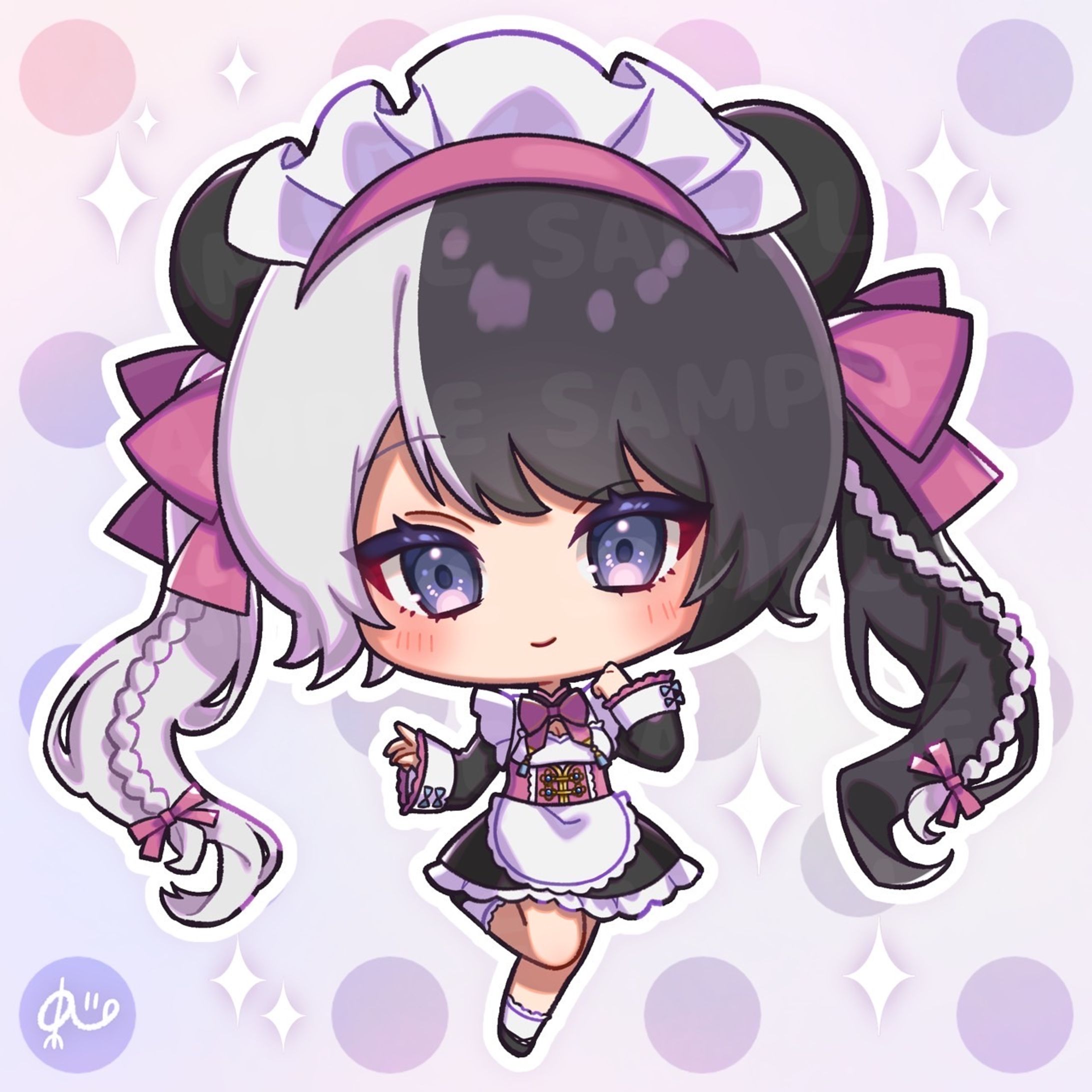 白黒ハンナ様 Skebご依頼-1