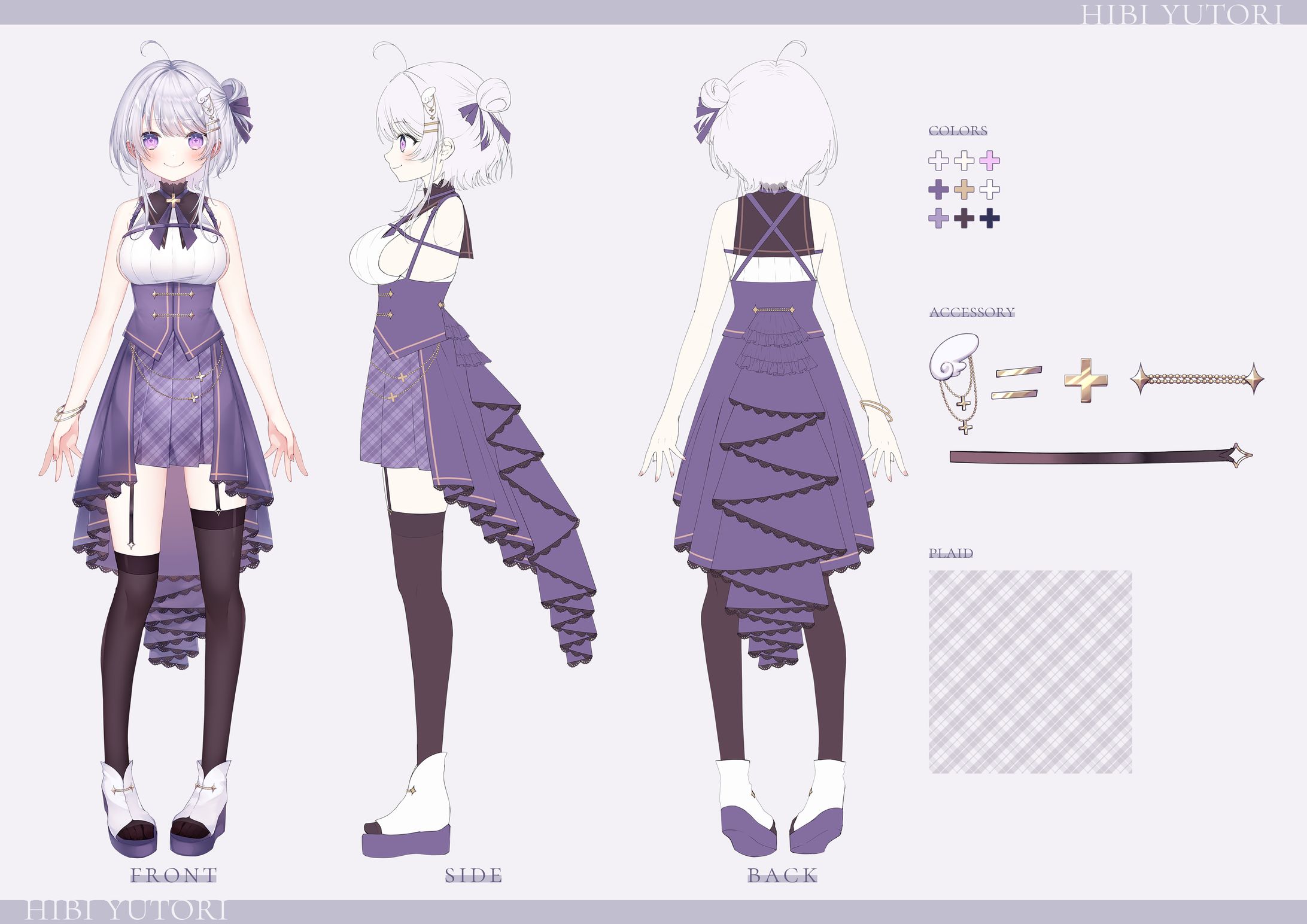 〖キャラクターデザイン〗日日ゆとり〖Vtuber〗-1