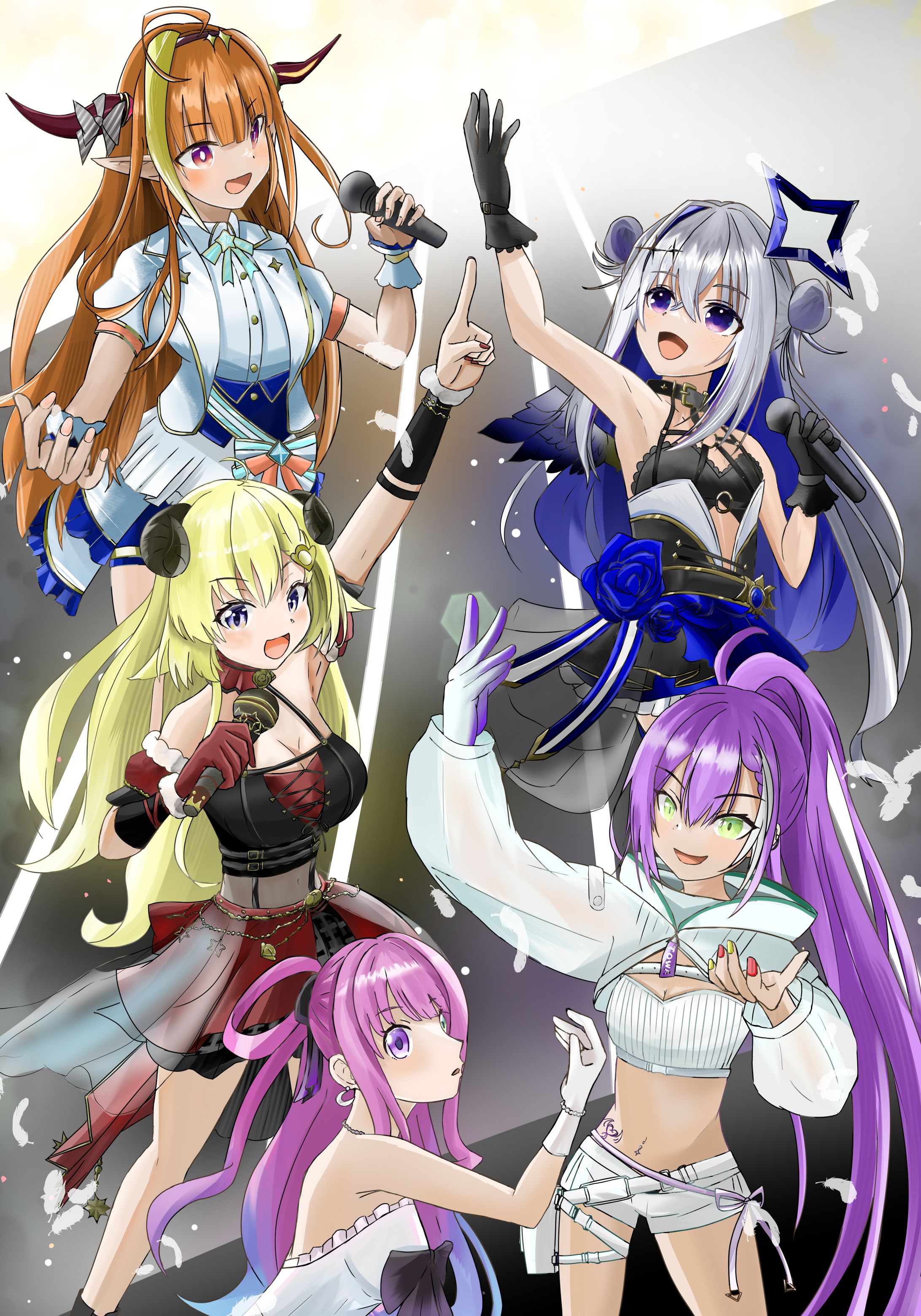 イラスト51（ホロライブファンアート：４期生）-1