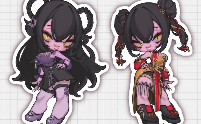 ステッカーデザイン