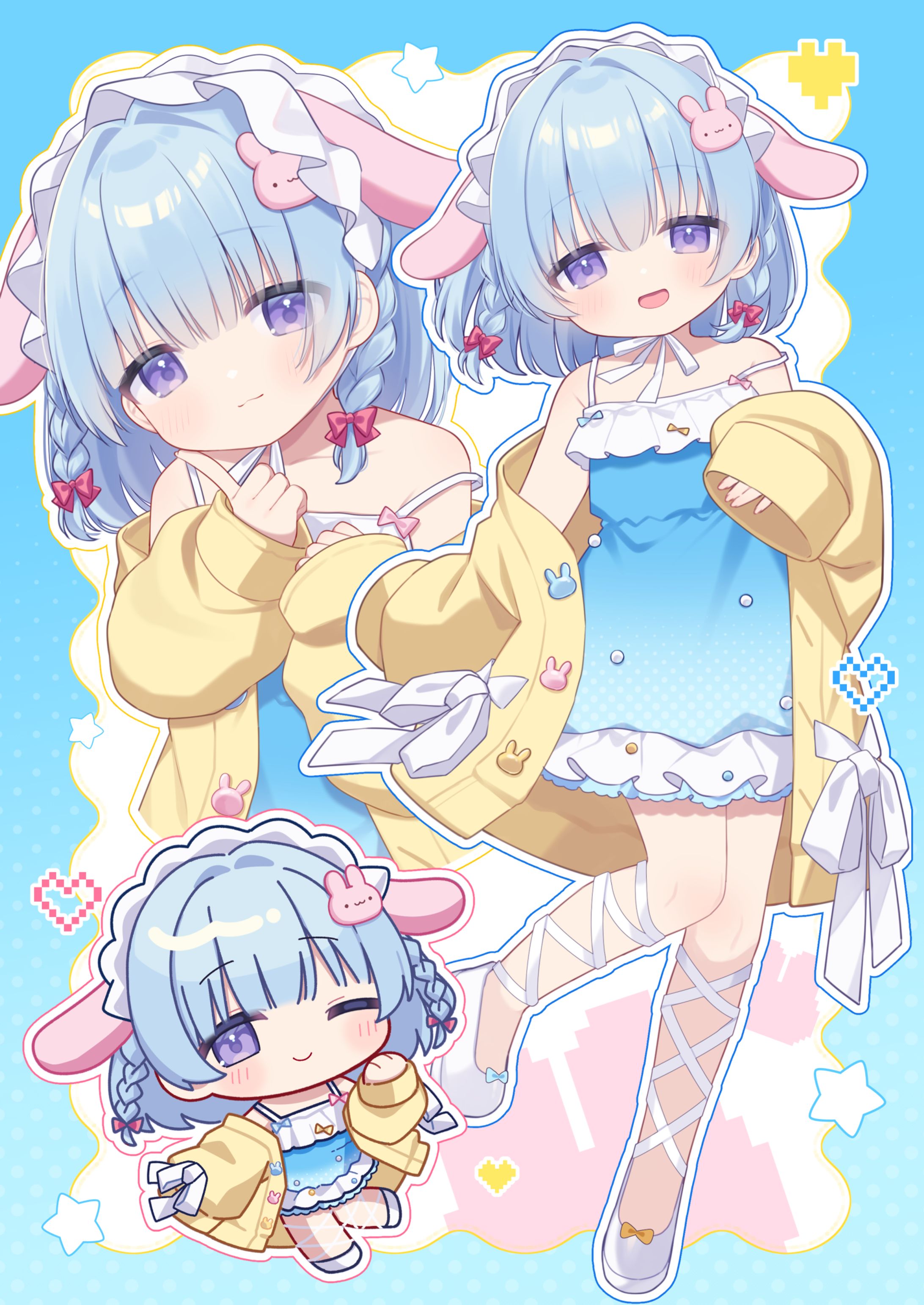 とろふぃ～ゆ様 詰め合わせイラスト-1