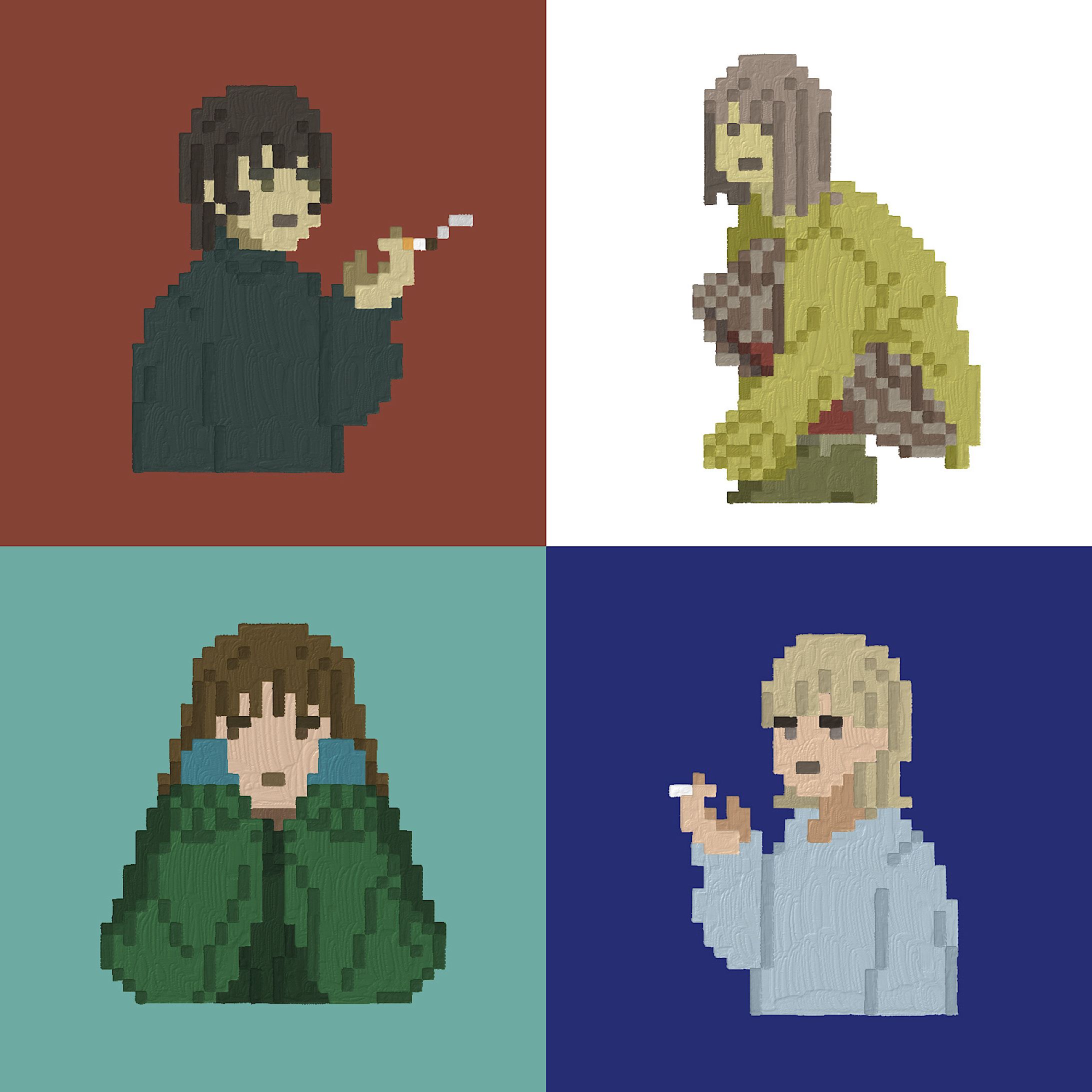   油彩風ドット絵【個人制作】-1