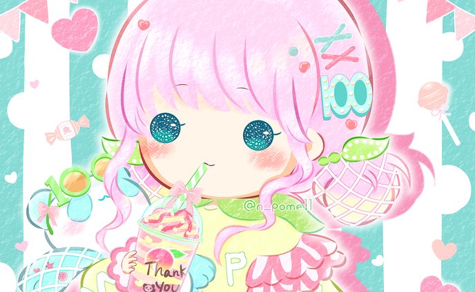 ピーチな女の子