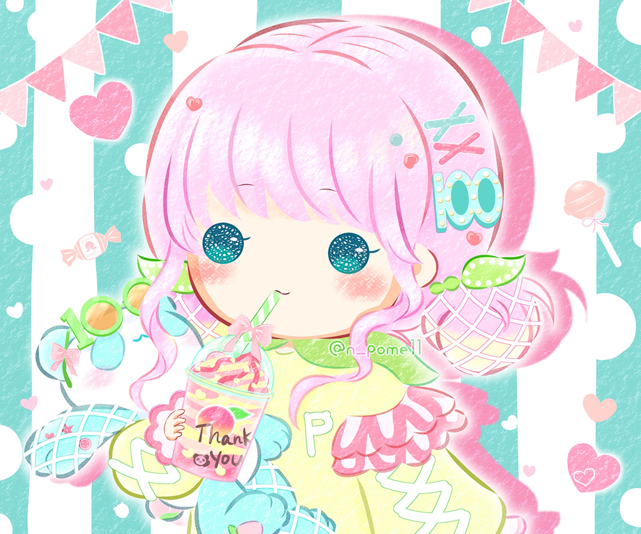 ピーチな女の子-1