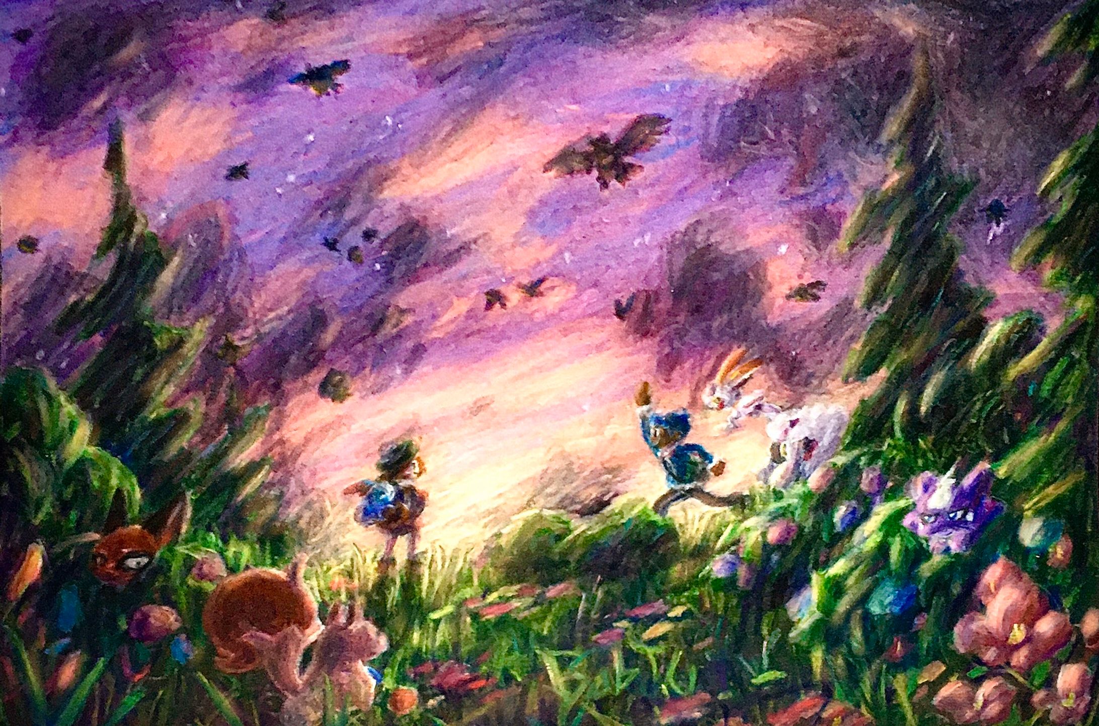 新たな旅の朝(ポケモン剣盾)-1