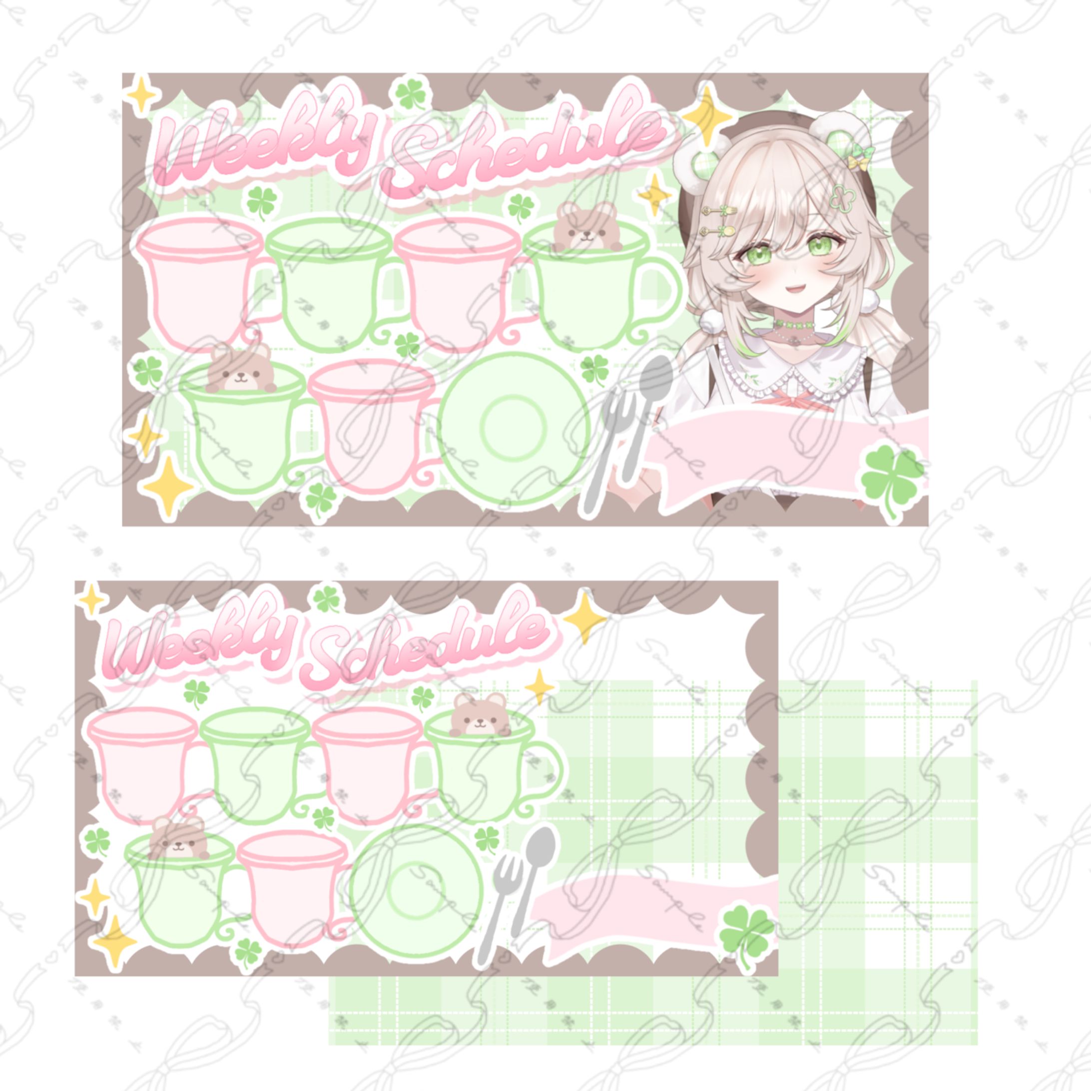 森野ゆずりは様 スケジュール表-1