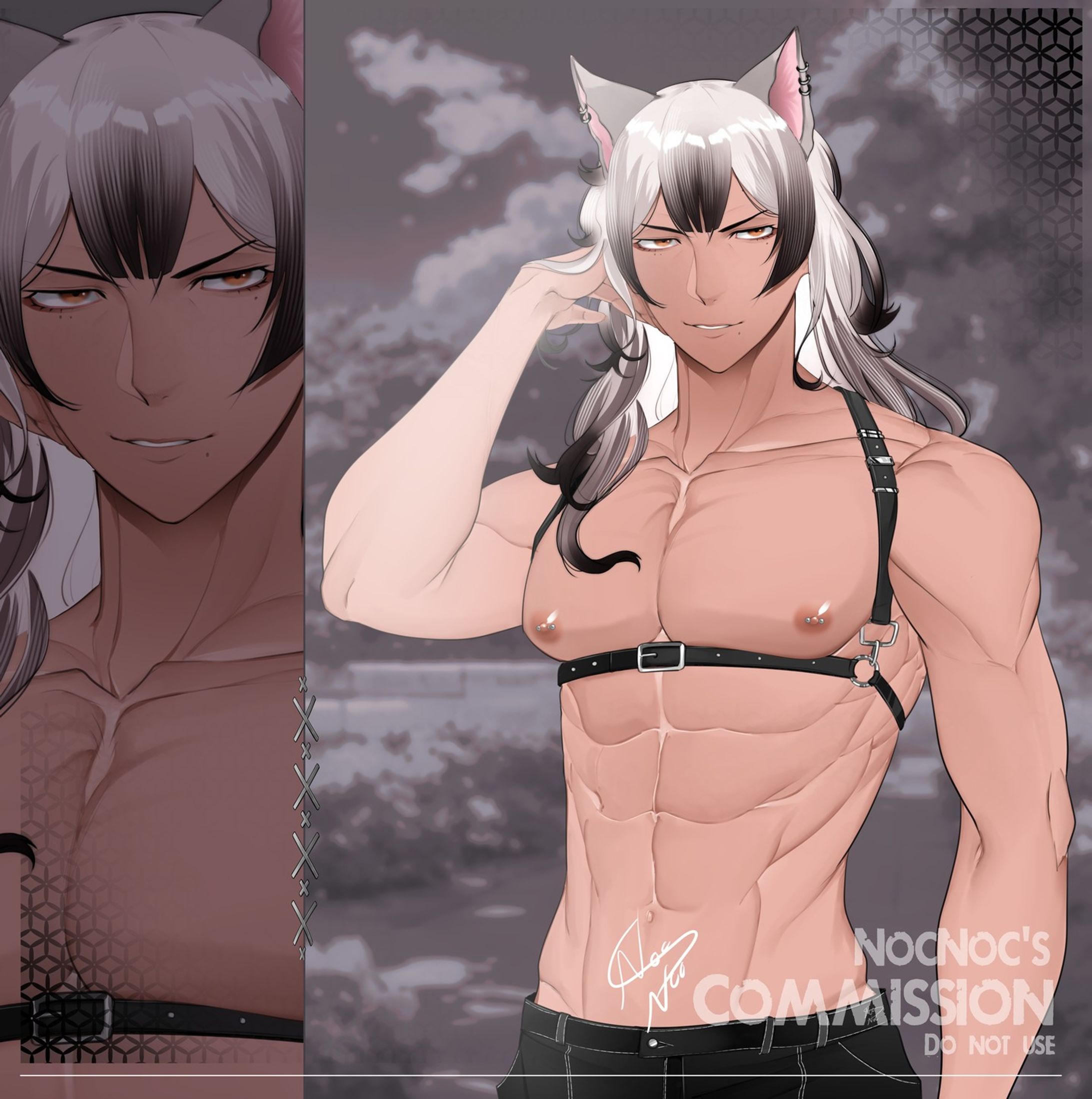 Another #commission finished~
Male version of the Vtuber of @0mgchai on twitter~

note: The bg is a free asset of clip studio.

#anime #manga #oc #vtuber #ikemen #otome #visualnovel-1