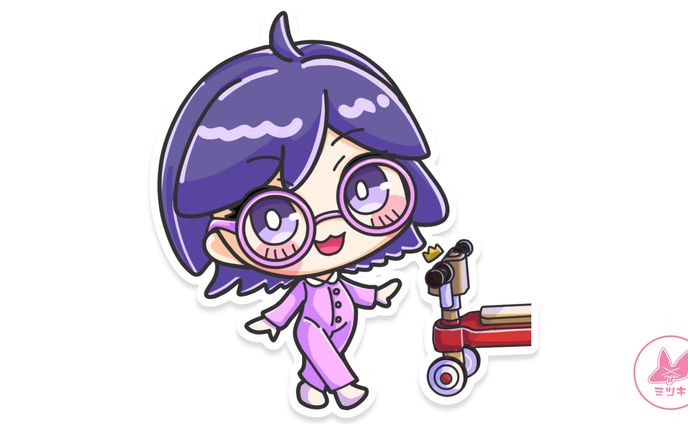 【SD/ミニキャライラスト】似顔絵