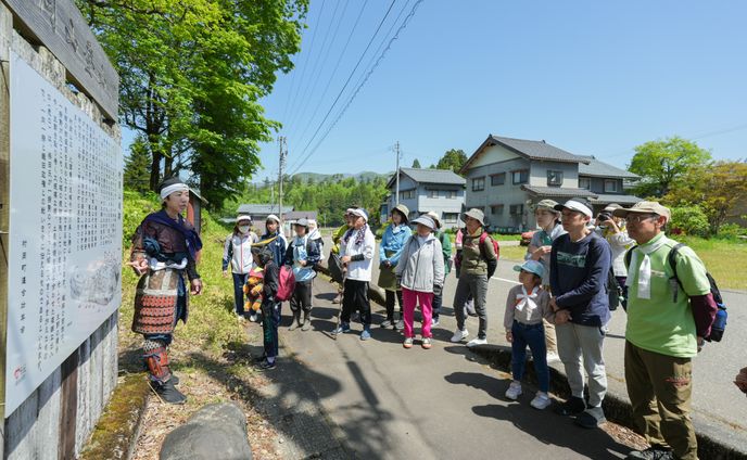 ハイキングツアーイベントの写真・動画撮影
