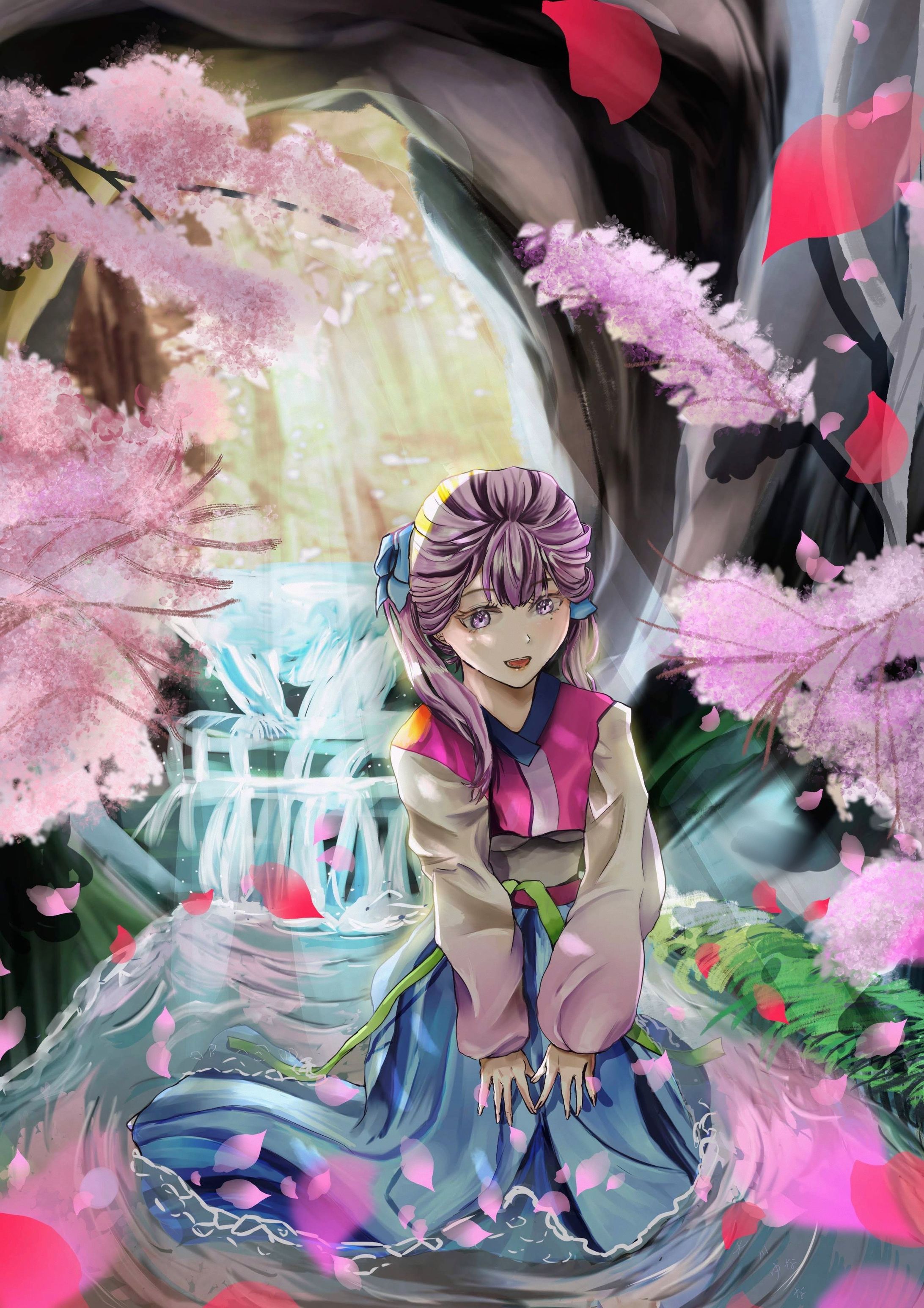 水面に咲いた花-1