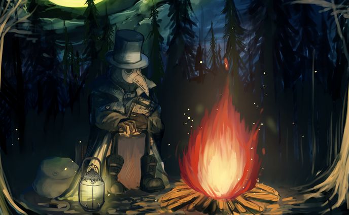 オリジナルゲームのメインビジュアル制作