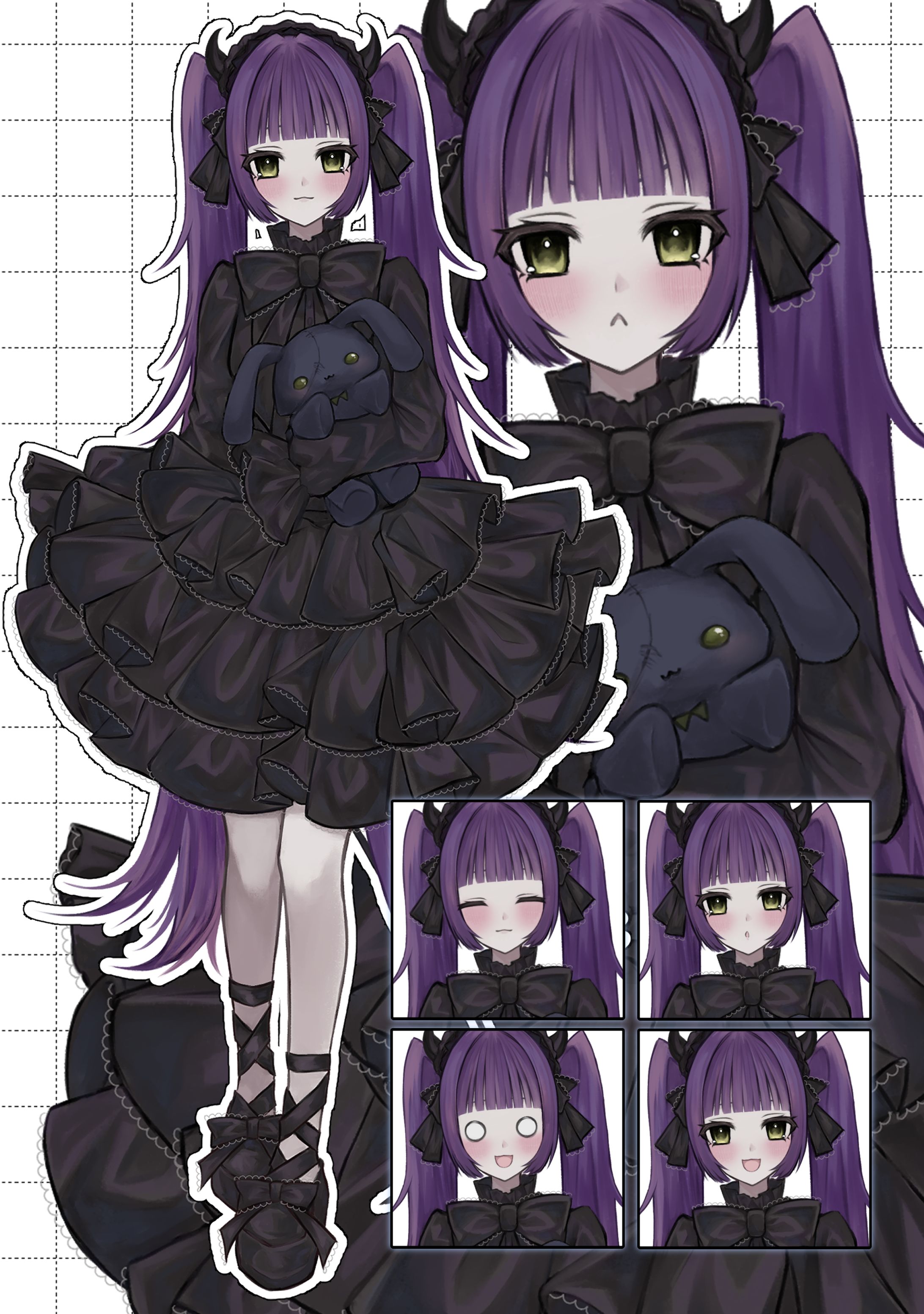 黒宮グレース様　立ち絵-1