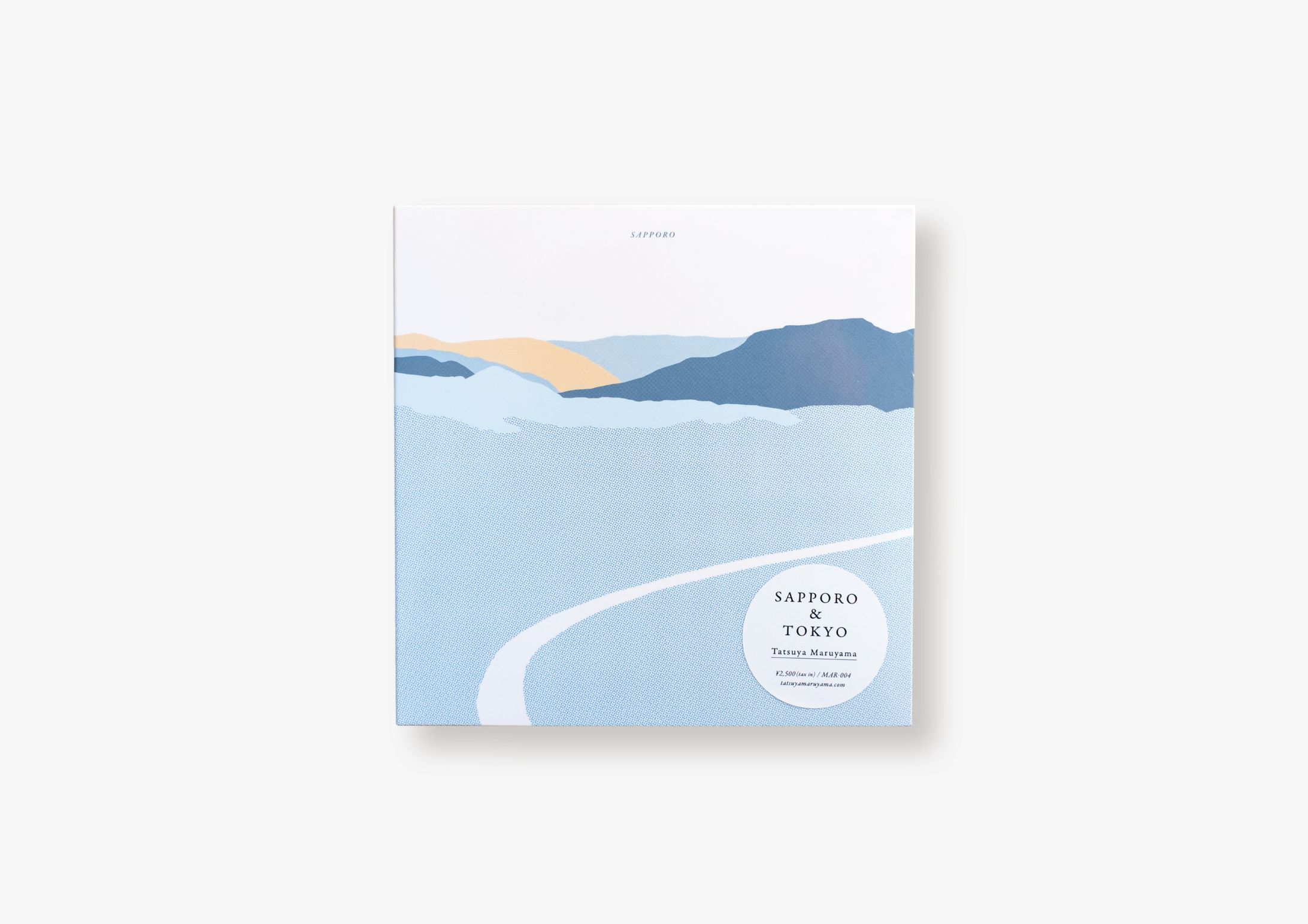 まるやまたつや「SAPPORO & TOKYO」/ CDジャケット&ブックレット-1