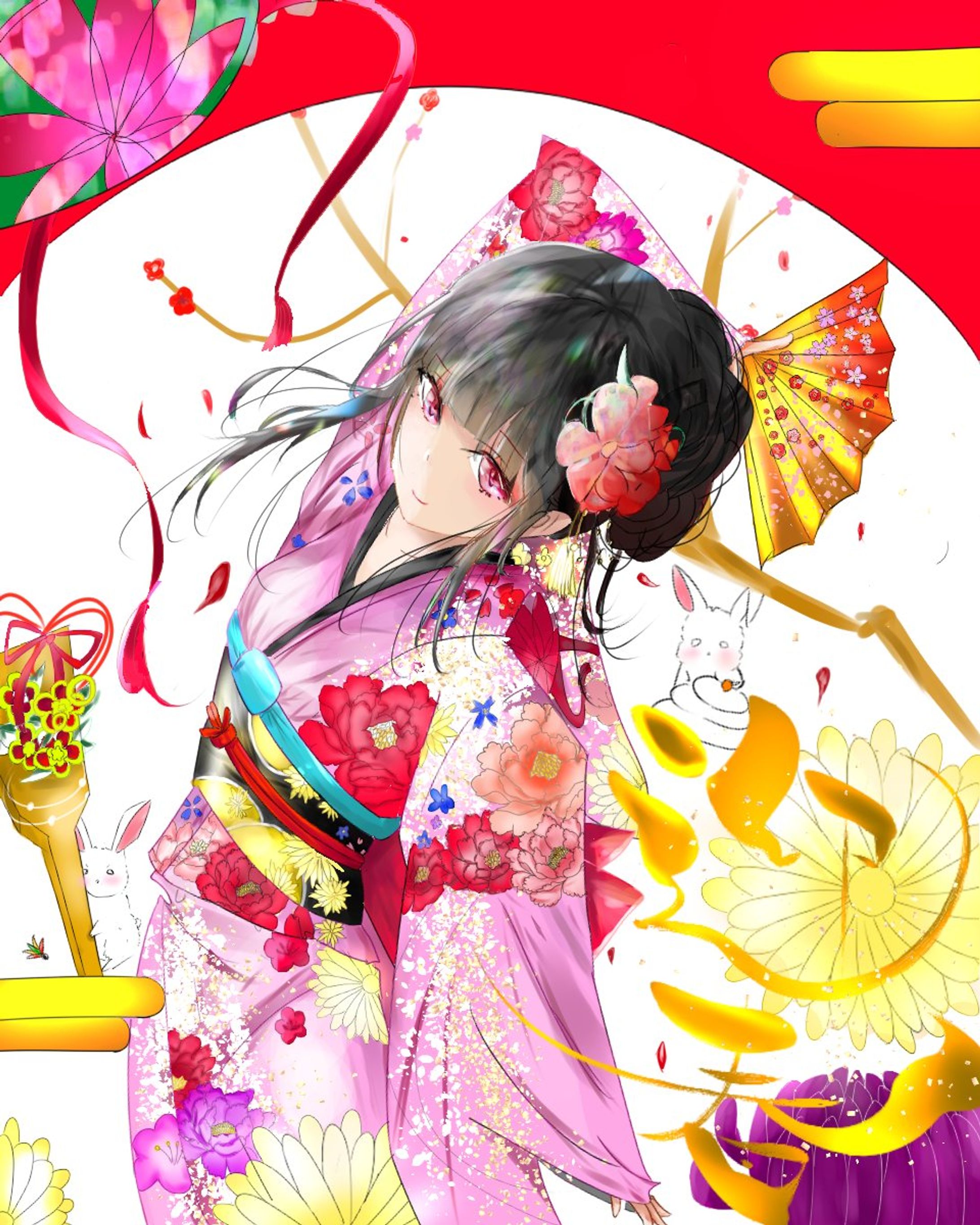 お正月イラスト2023-1