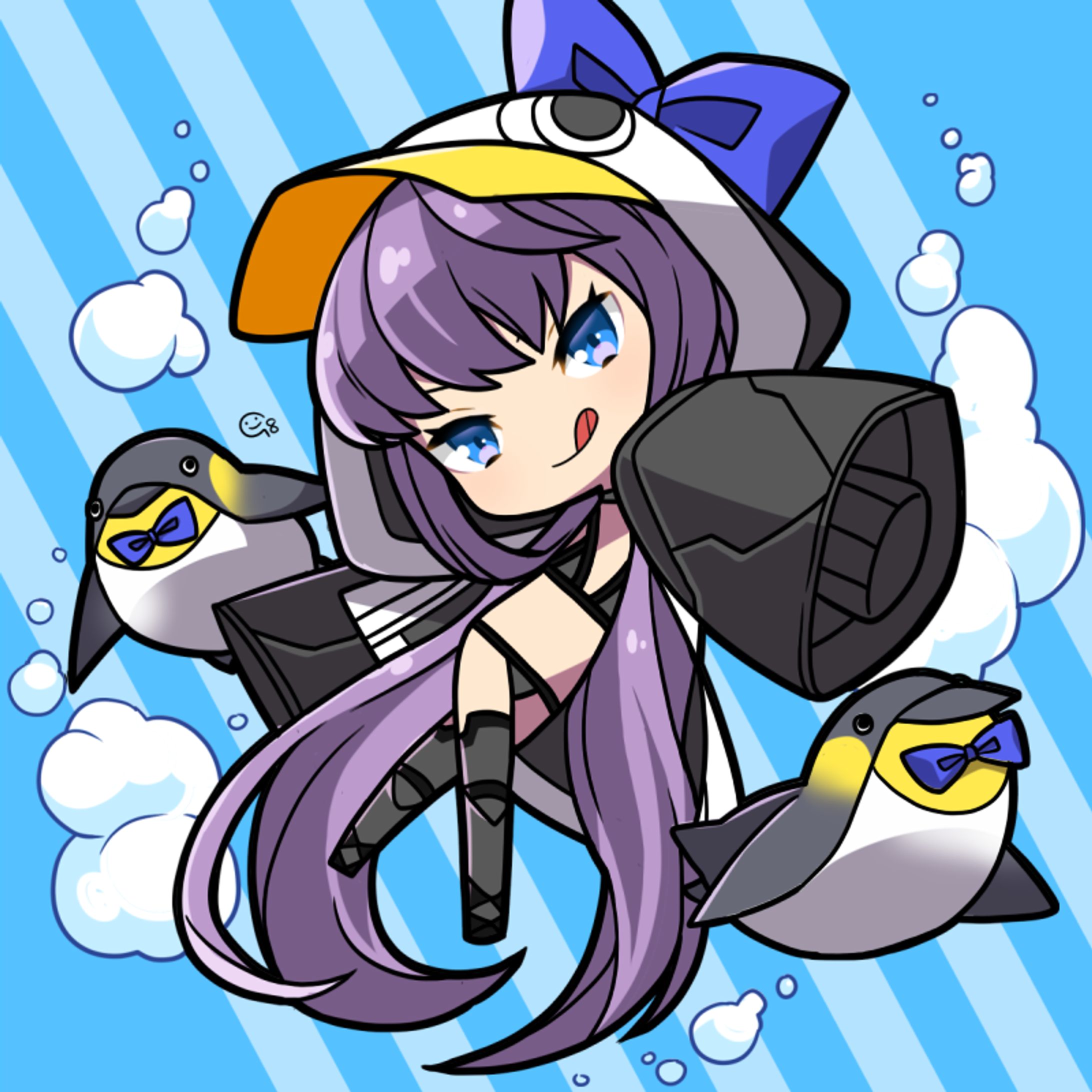 ２次創作/SDキャライラスト(2.5-3頭身)-1