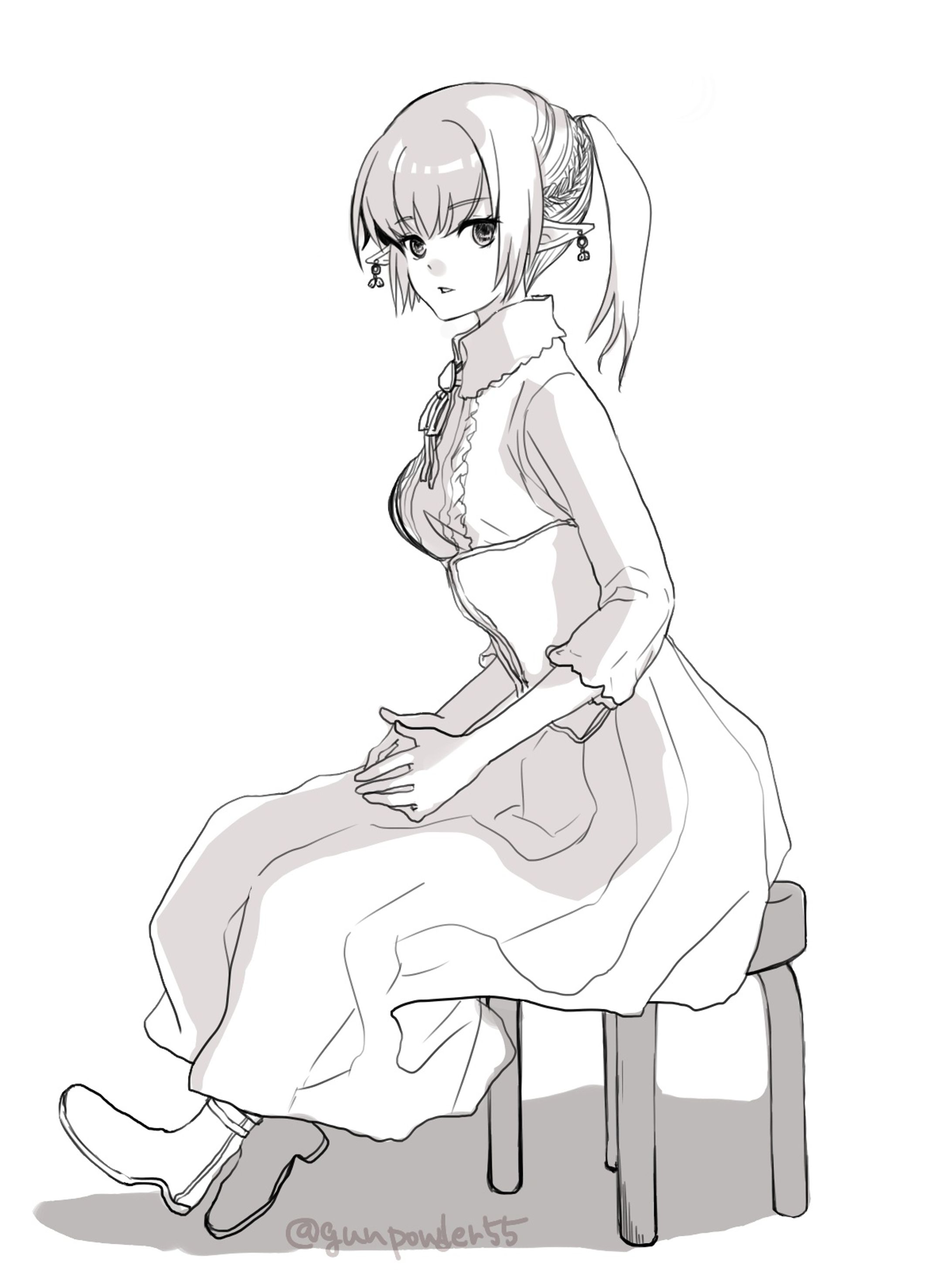 エルフ少女-1
