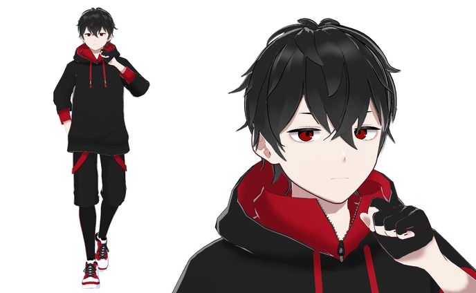 キャラデザ、vroidモデル
