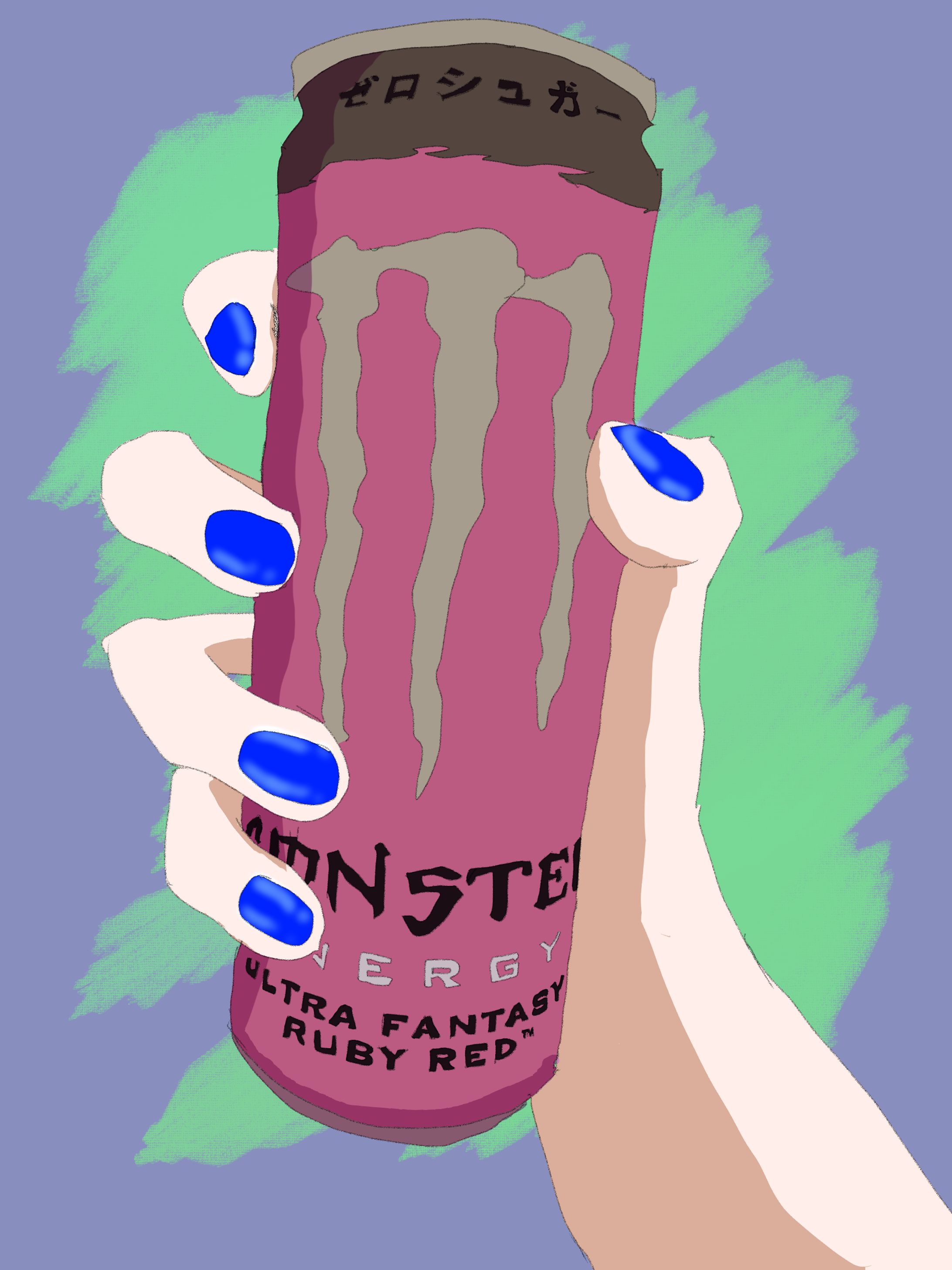 モンスターエナジー（ウルトラファンタジールビーレッド）-1