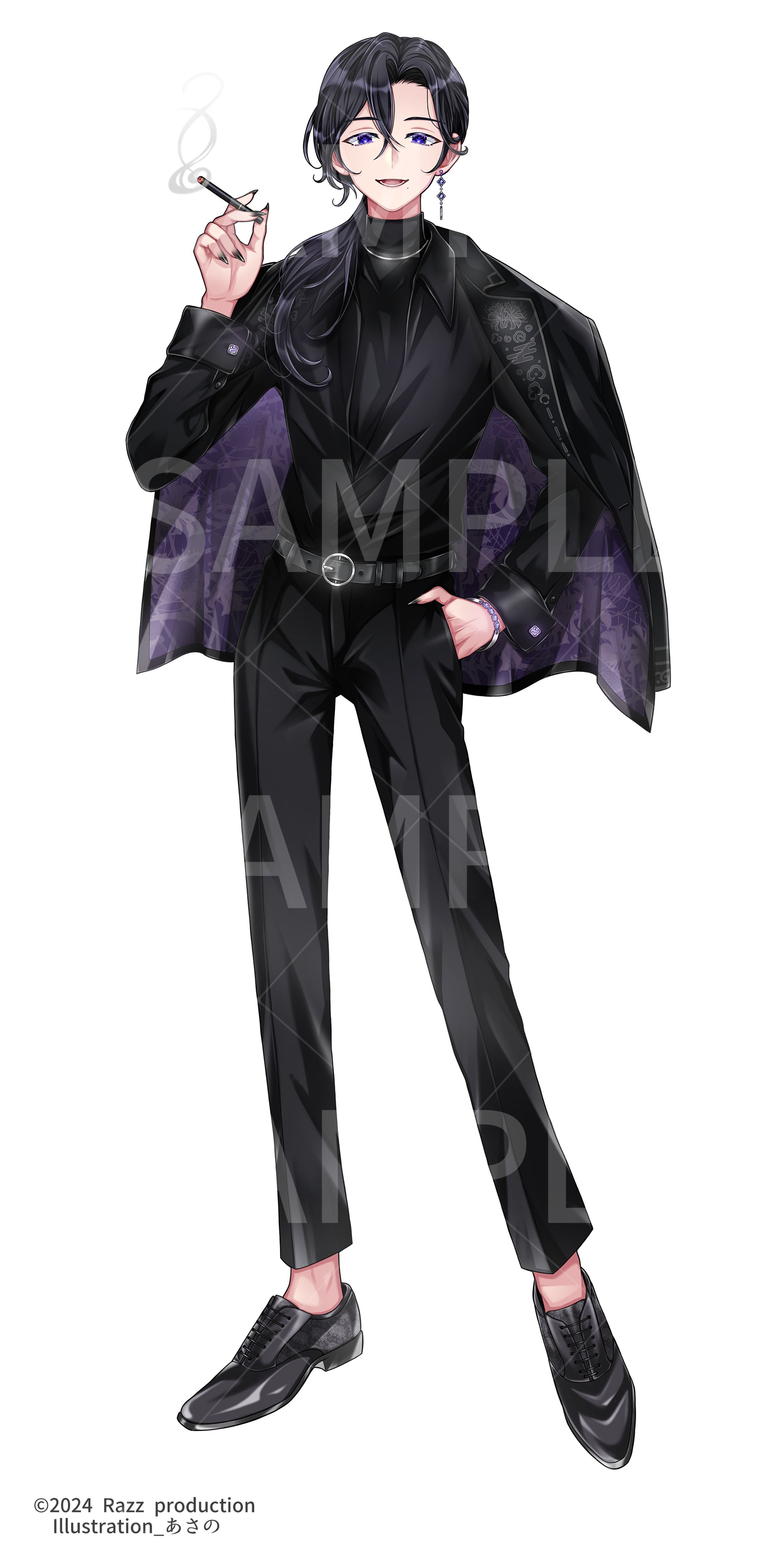 チャン・フェイロン様_立ち絵(Razzプロダクション様所属)-1