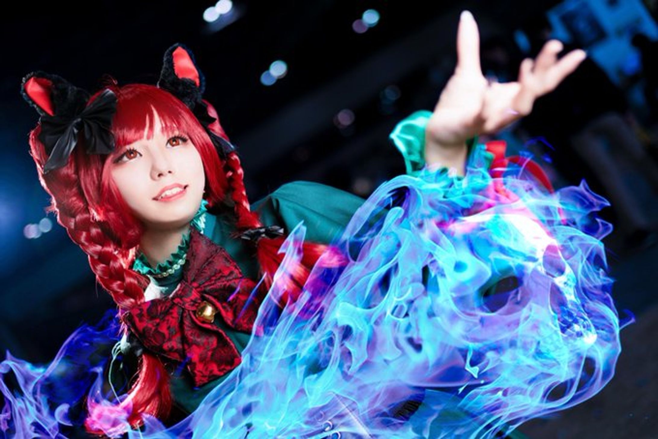 コスプレ　東方project「火焔猫 燐」-1