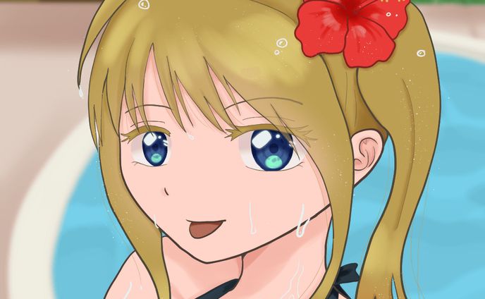 水着女性