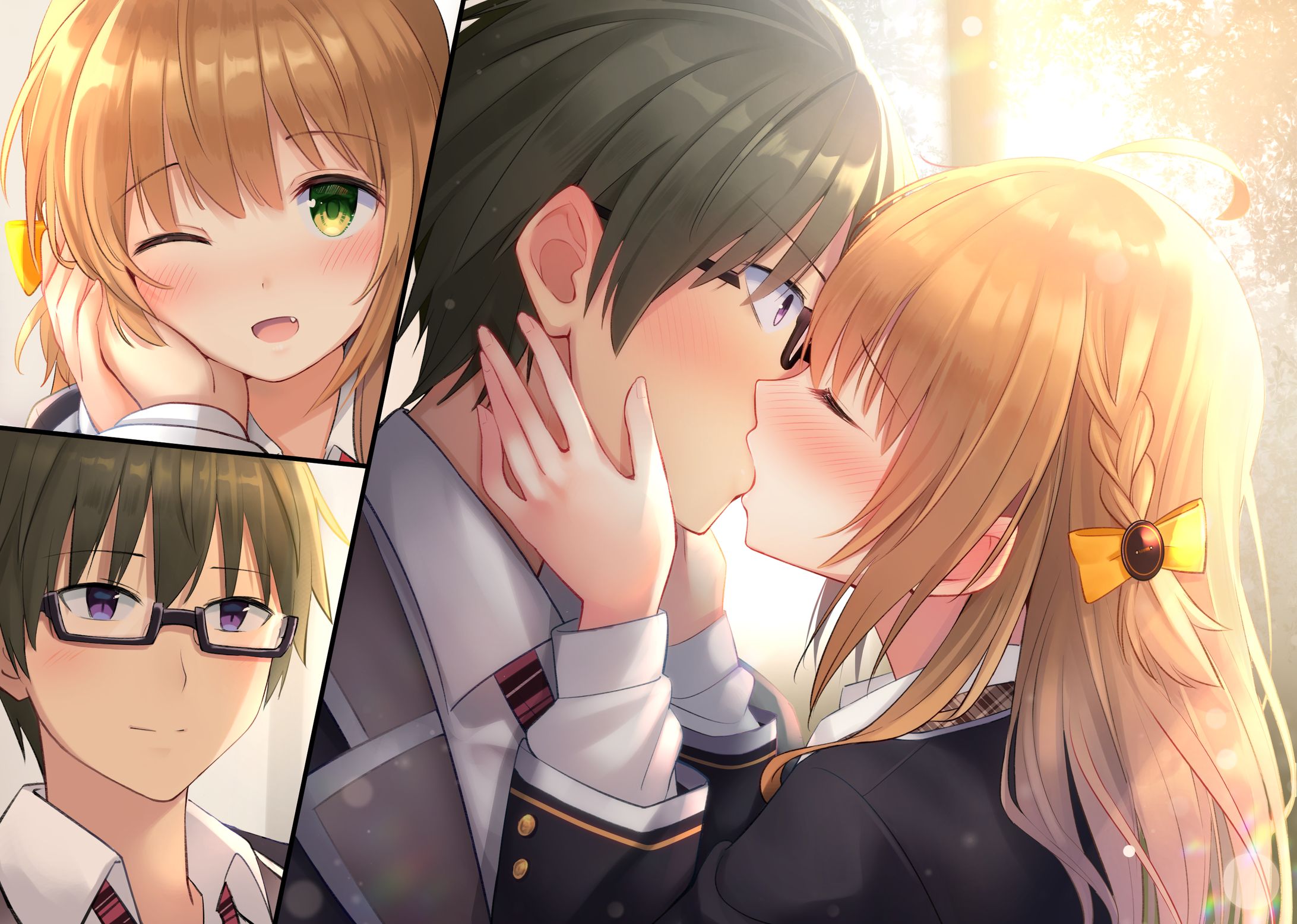 【お仕事】『ラブコメ文芸部』と美少女問題児たちとボッチな俺【口絵2】-1