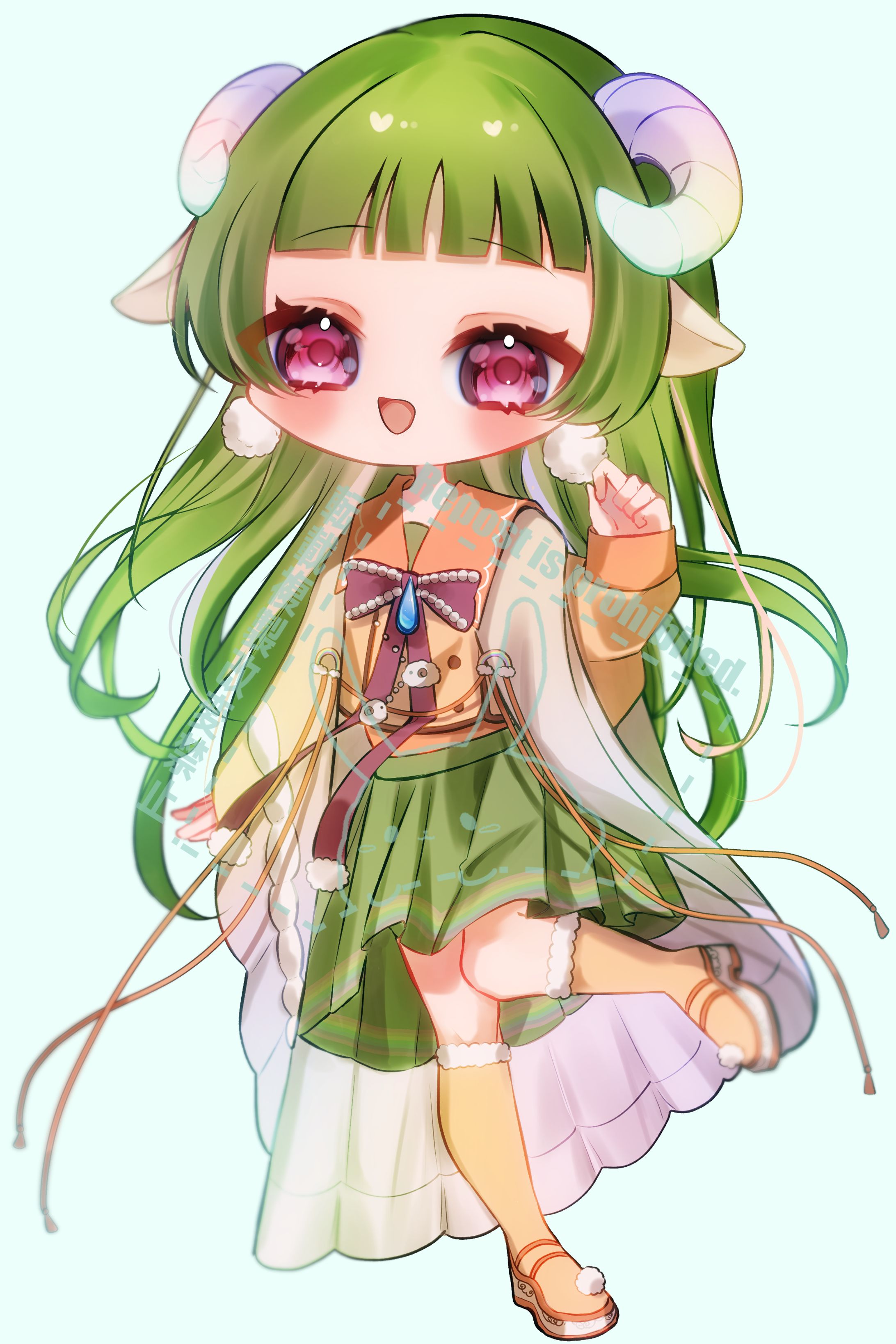 『お仕事』IRIAMライバー様SDイラスト-1