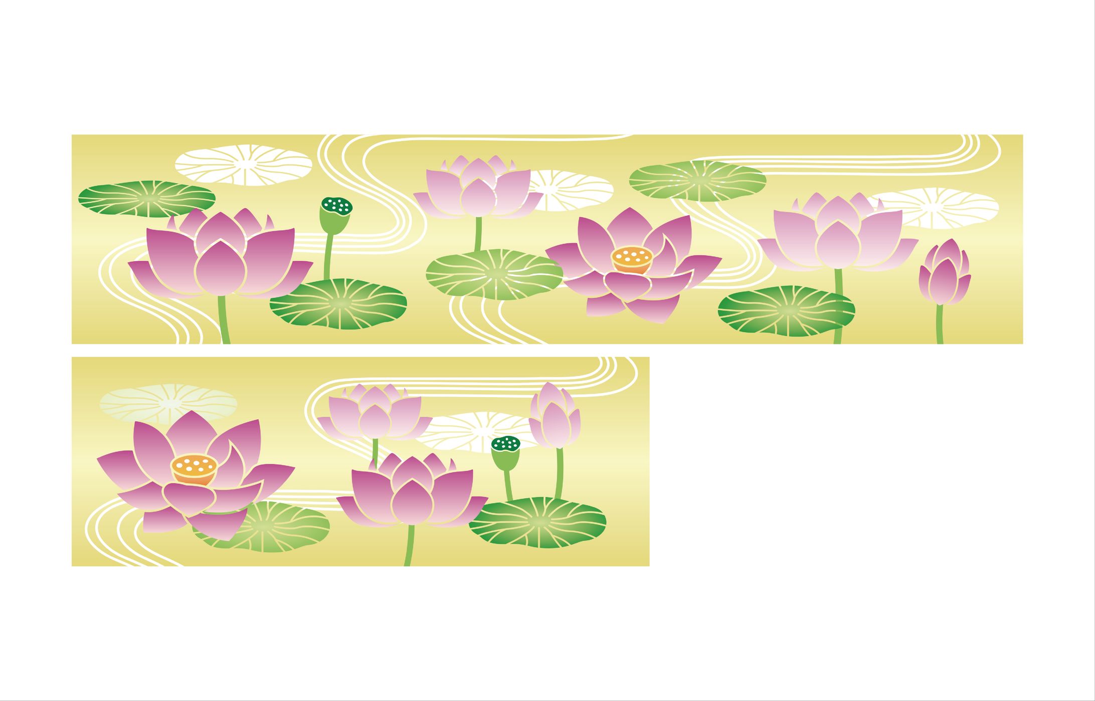 ショーケース壁面デザイン｜イラスト-1