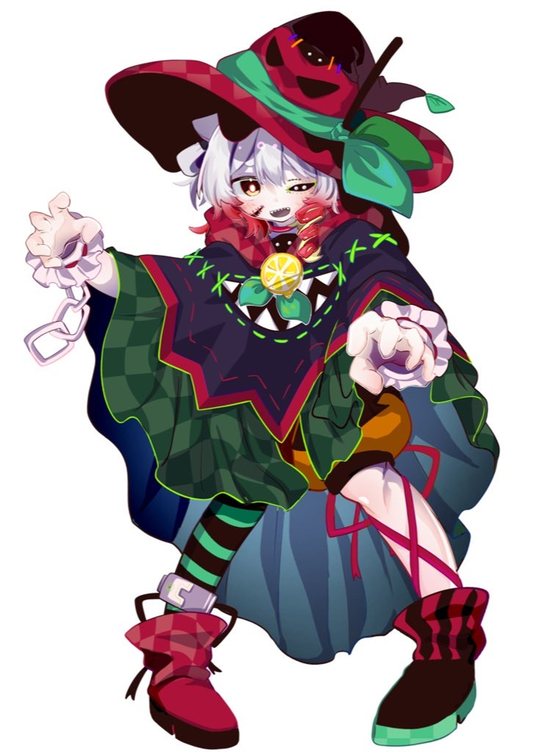 自創作イラスト ハロウィン-1