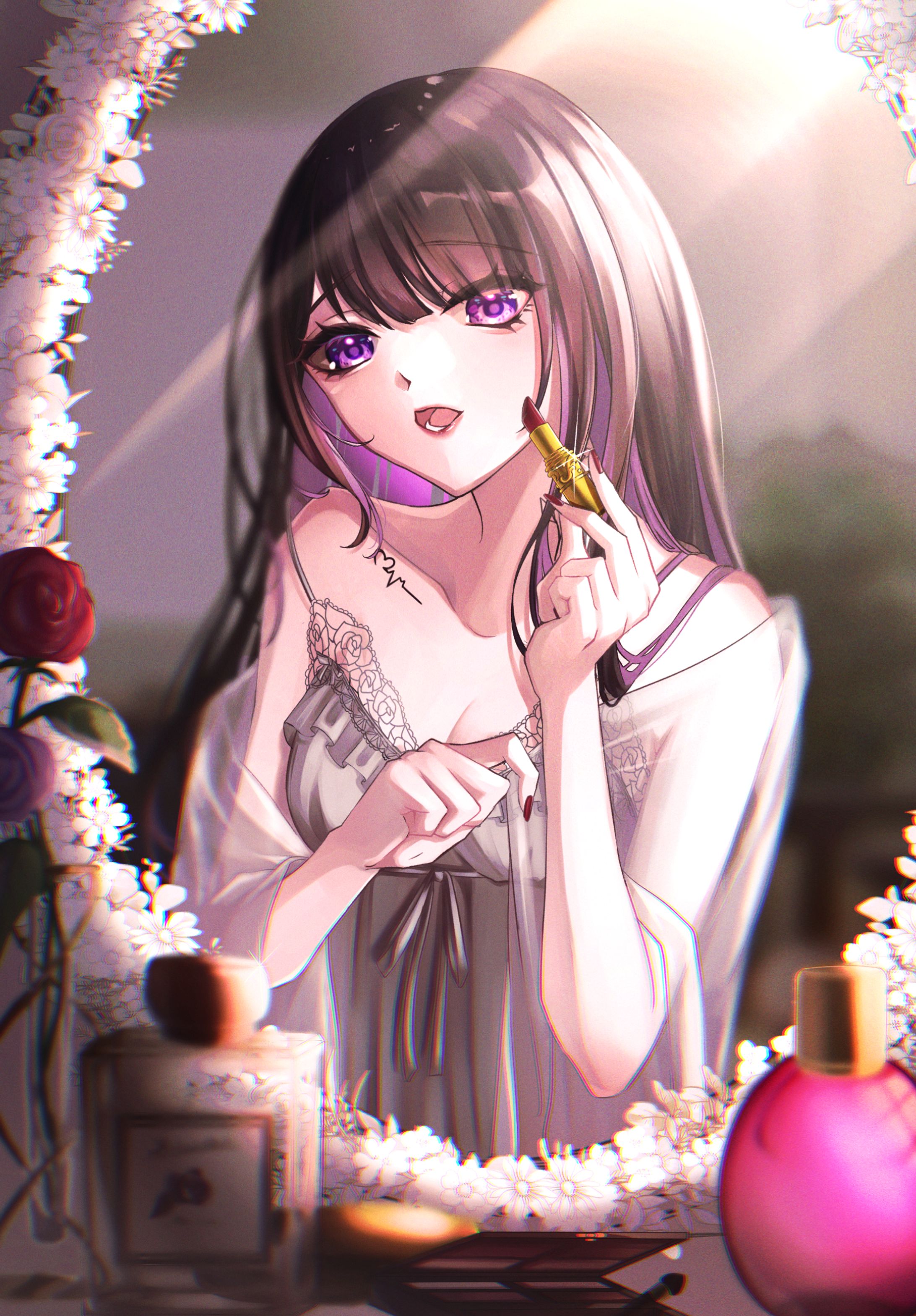 『枢木あも』  グッズ用イラスト-1