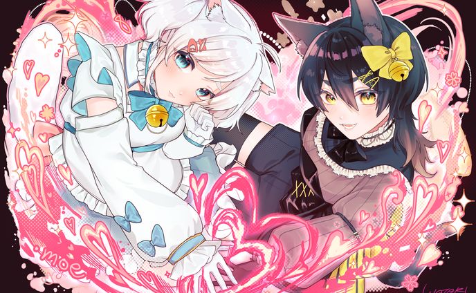 さくらねこ　コンテストイラスト 応募作品