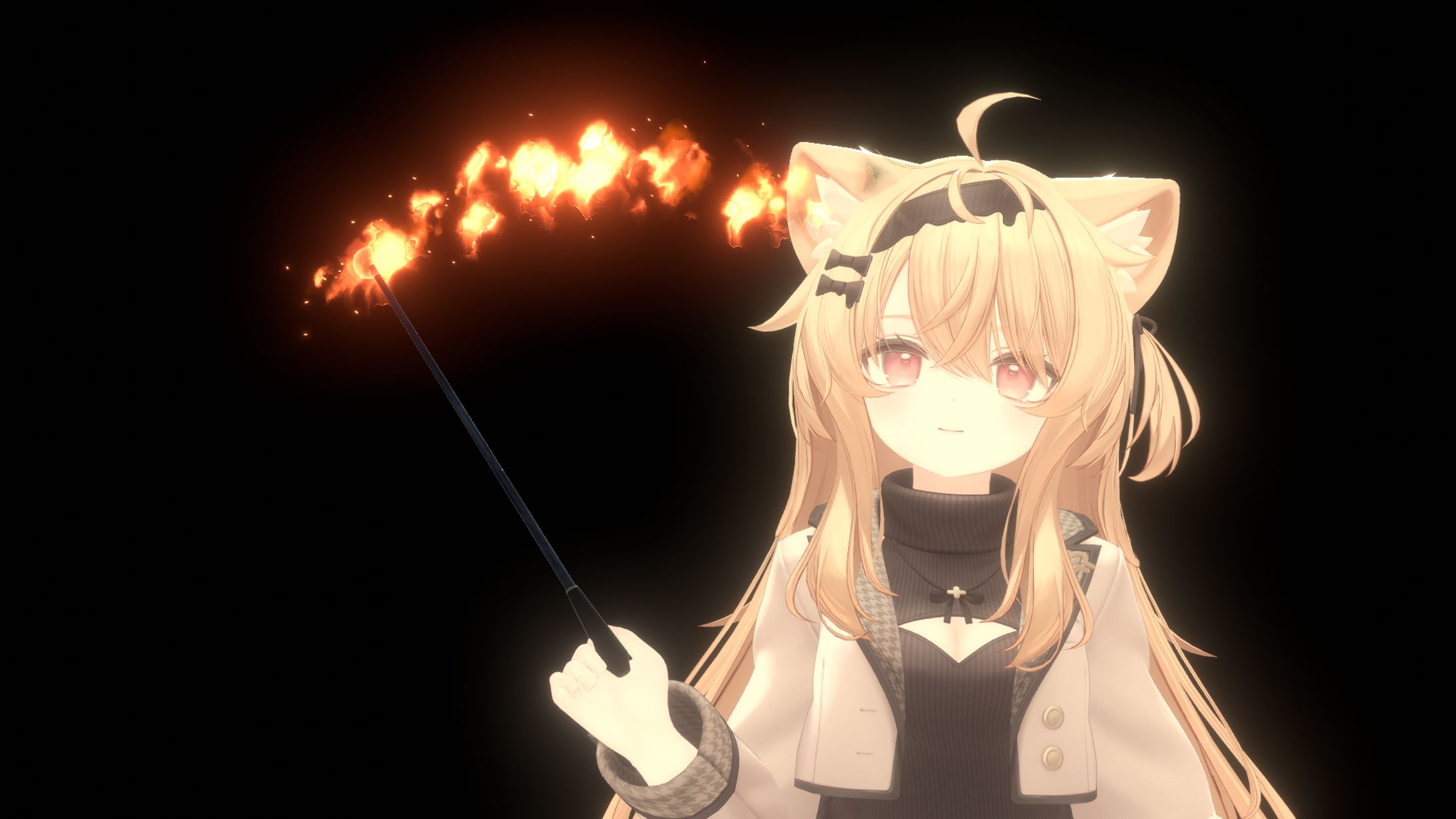 sep-neko-ya様 オリジナル3Dモデル「エク」魔法エフェクト制作-1