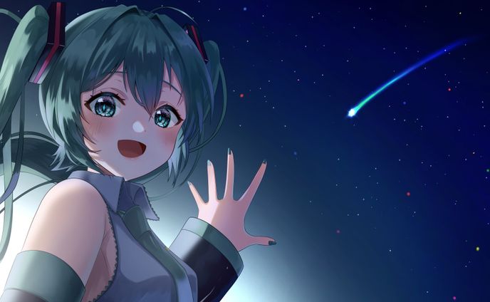 1枚絵、mv works