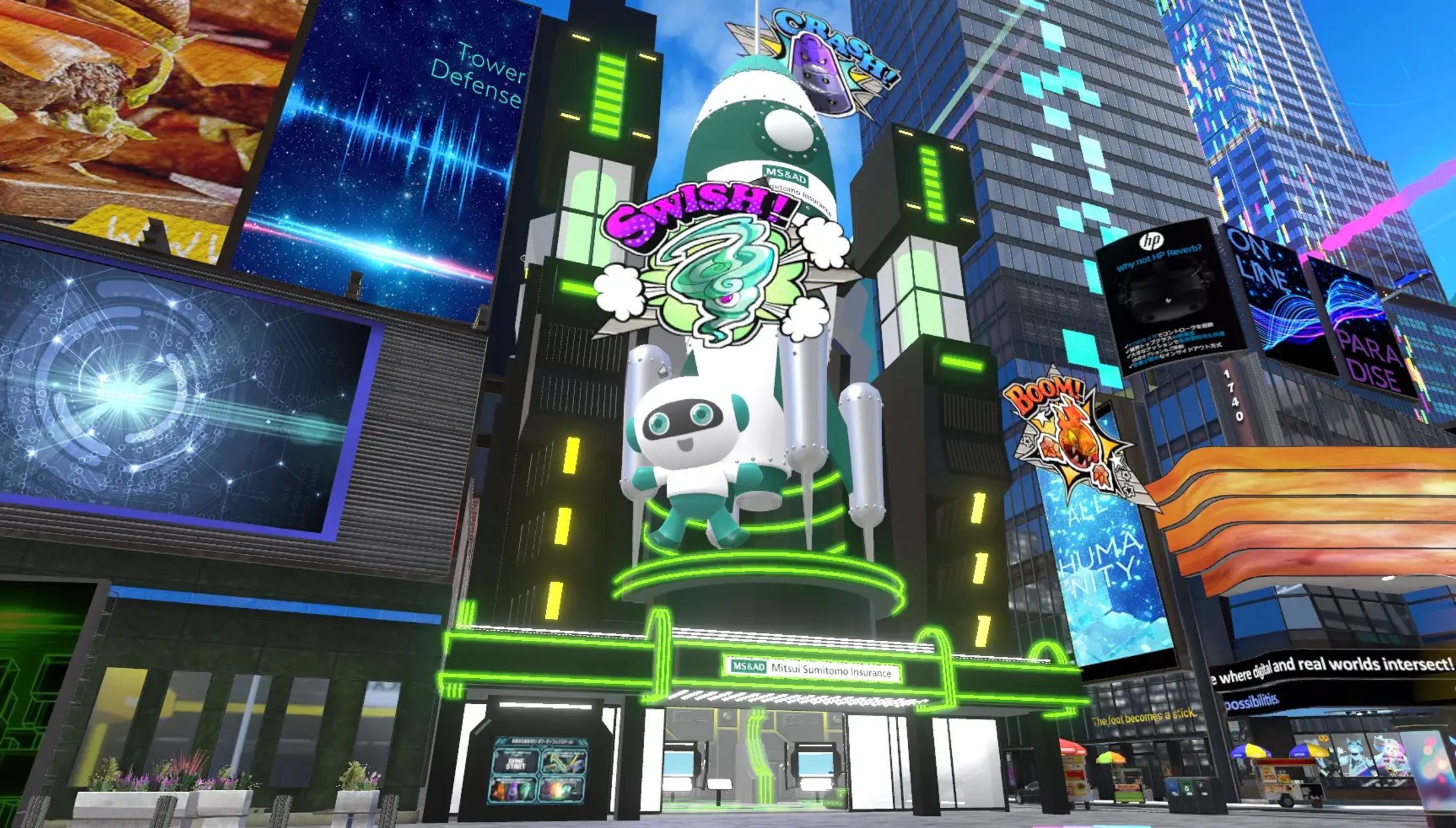 バーチャルマーケット2022　企業ブース制作-1