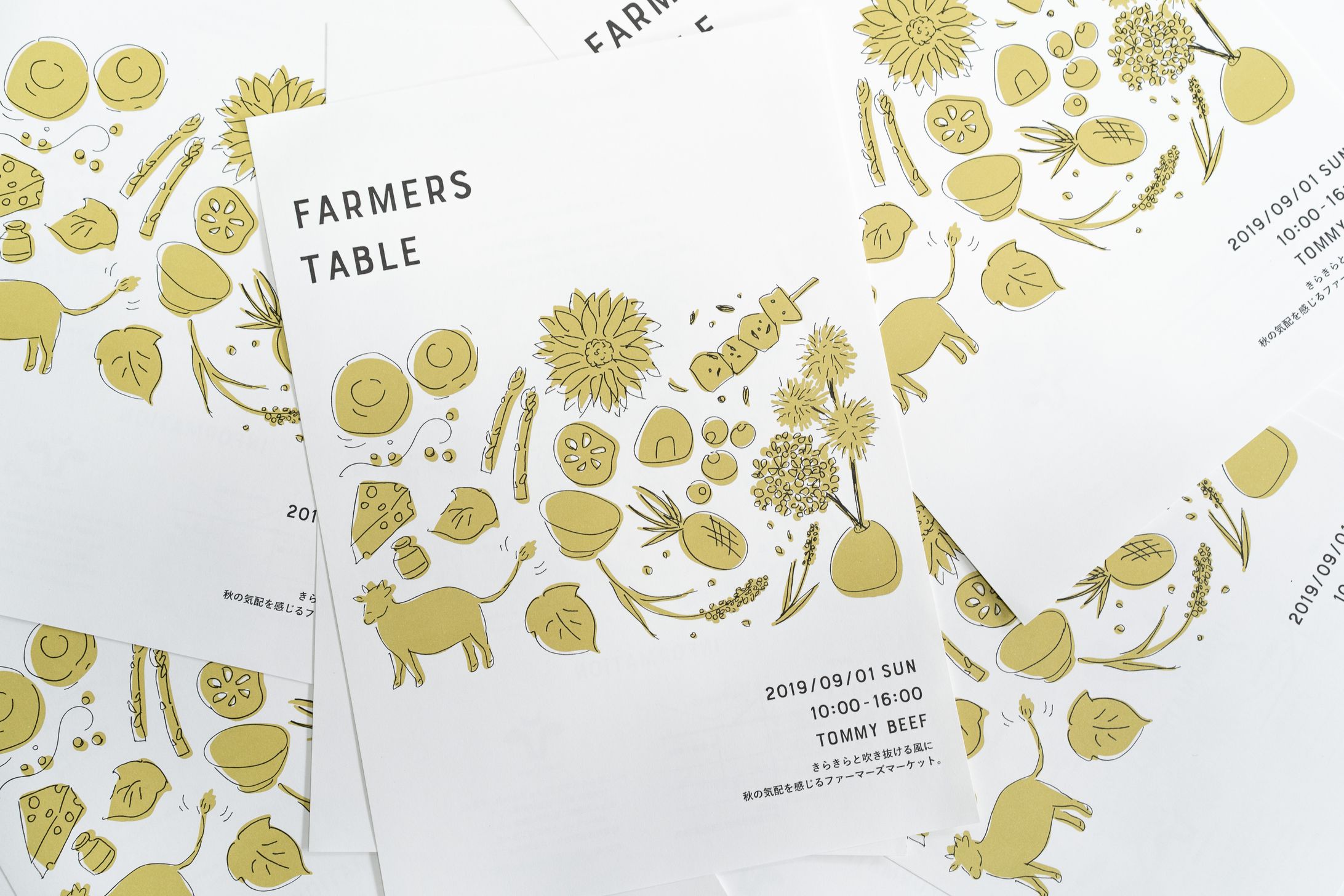 FARMERS TABLE / フライヤー-1