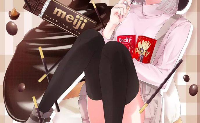 チョコいっぱいしあわせつばき👼🏼❤️
MOWのチョコ味おいしかった(*ˊ˘ˋ*)
#イラスト #illustration #チョコ #お菓子 #女の子