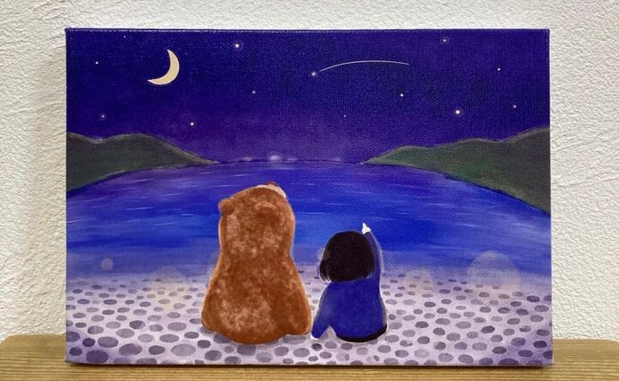 キャンバスイラスト