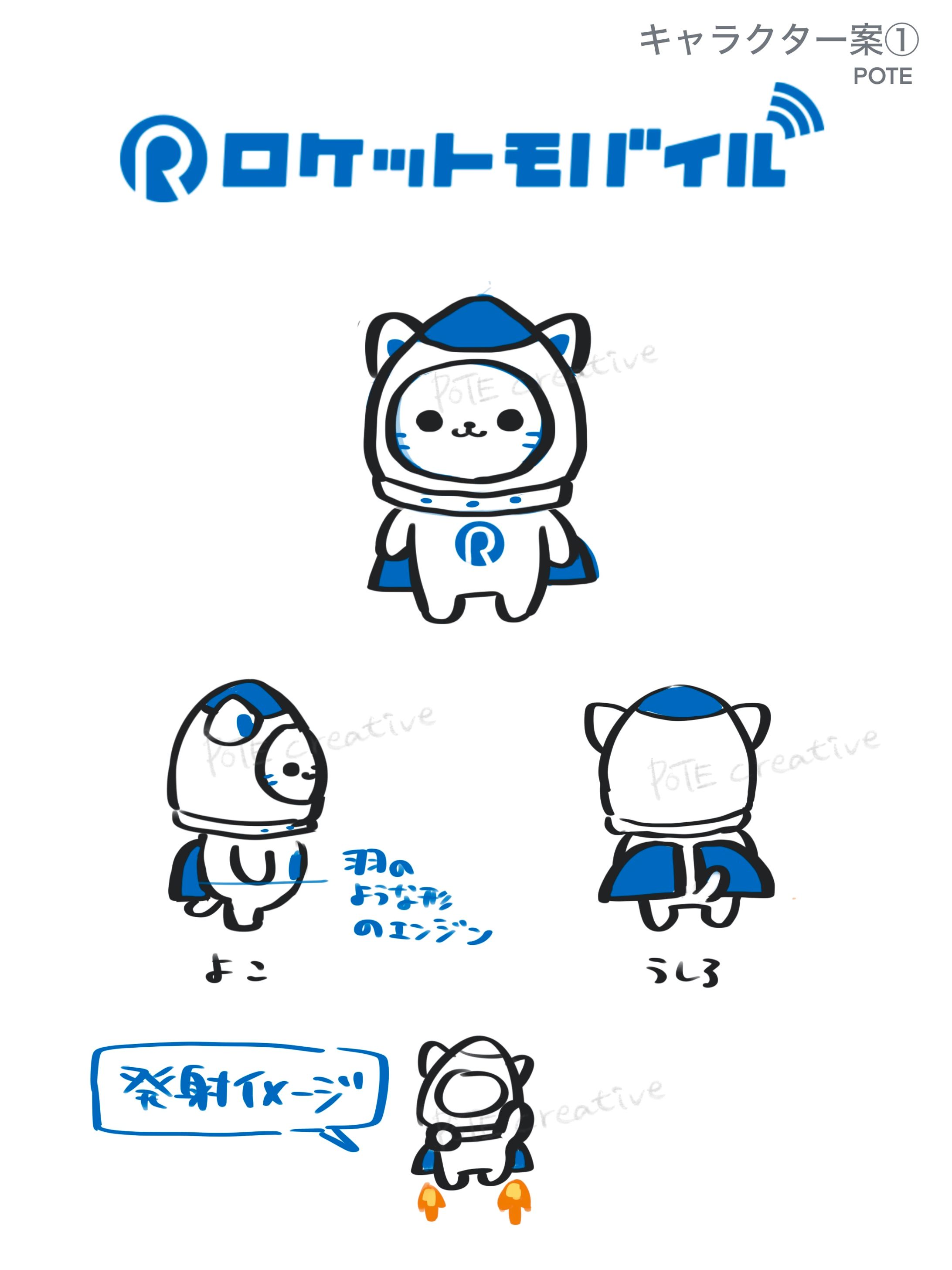 キャラクター案