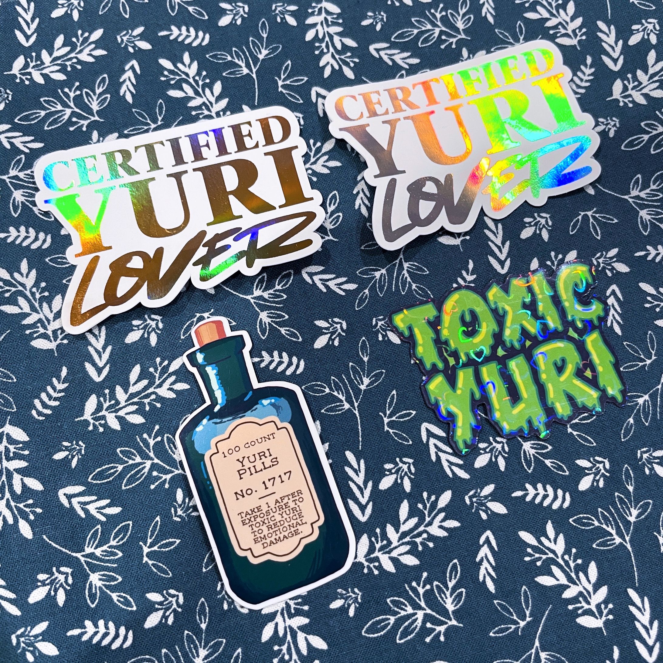 Yuri sticker collection-1