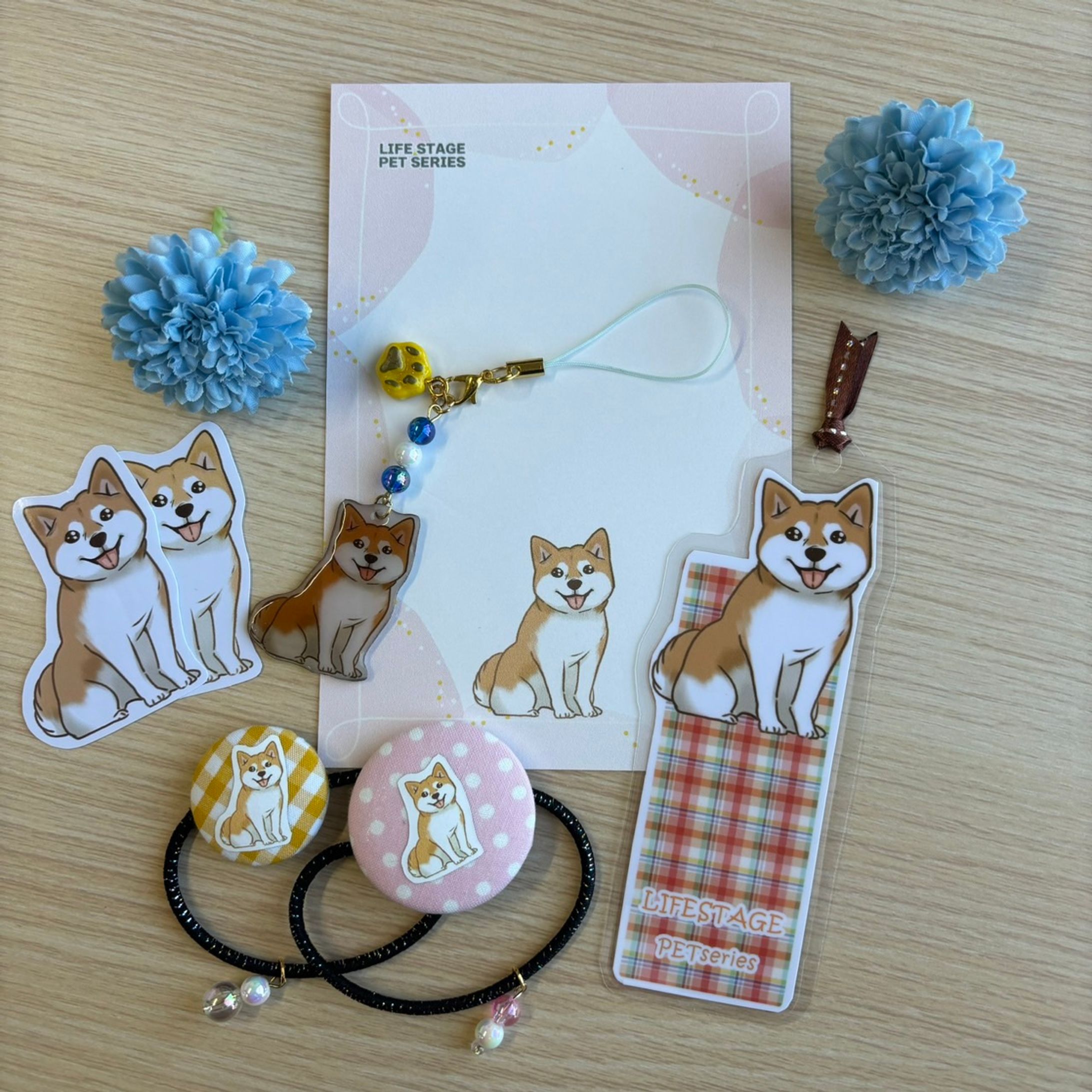 【ハンドメイド】イラストをグッズ化しています♪-1